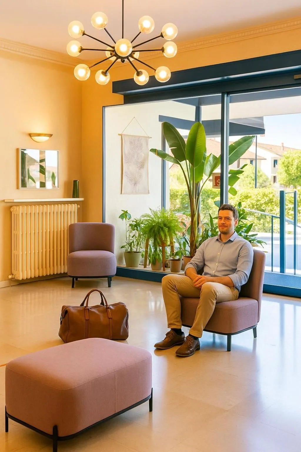 Facade/entrance in Cit'Hotel Logis De Brou, Bourg en Bresse