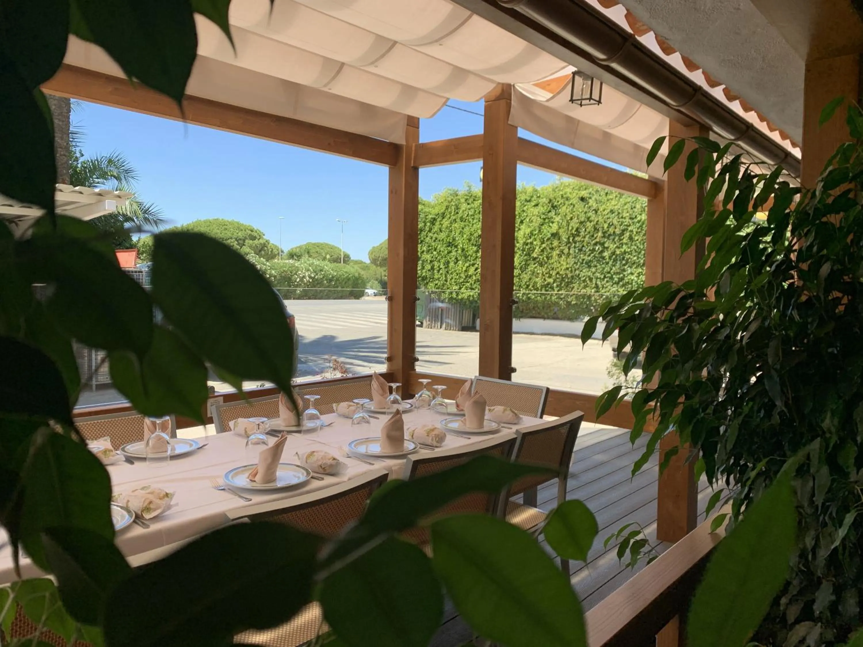 Patio in Hotel Antonio Conil