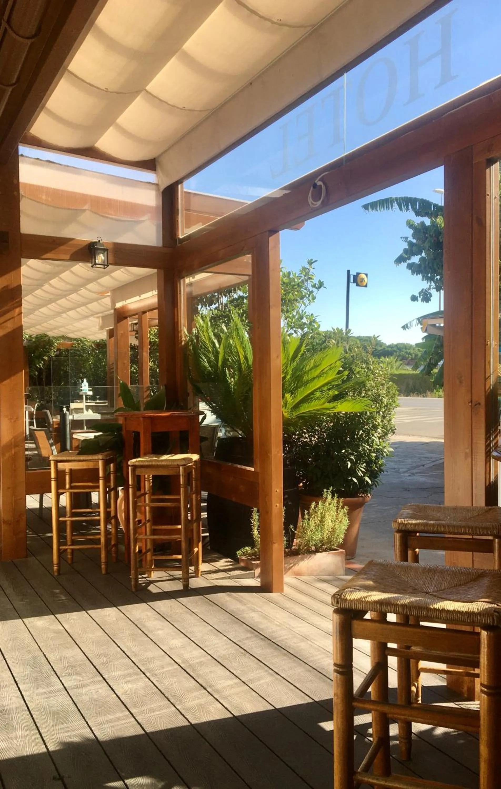 Patio in Hotel Antonio Conil
