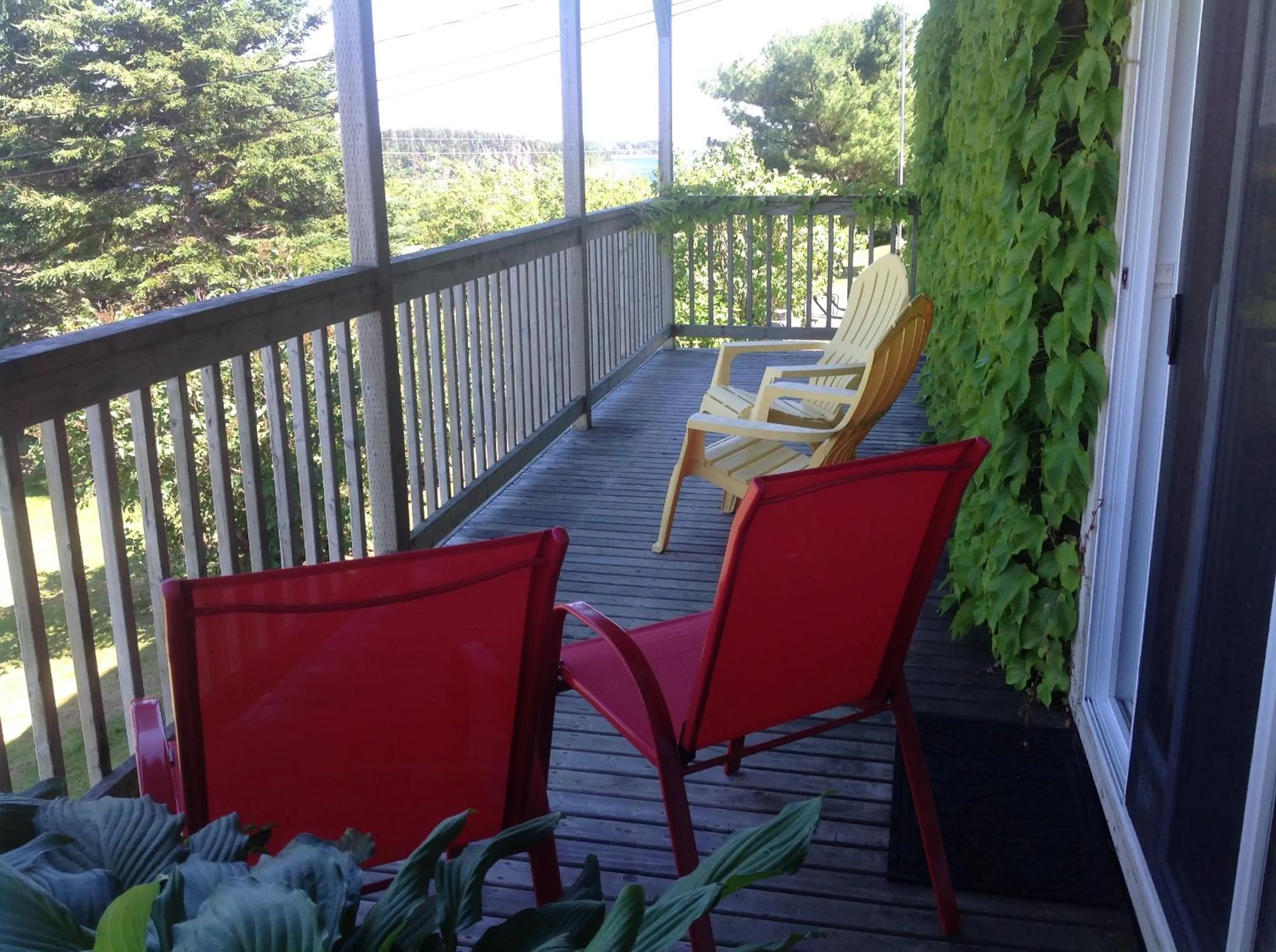 Balcony/Terrace in Bayview Pines Country Inn B&B