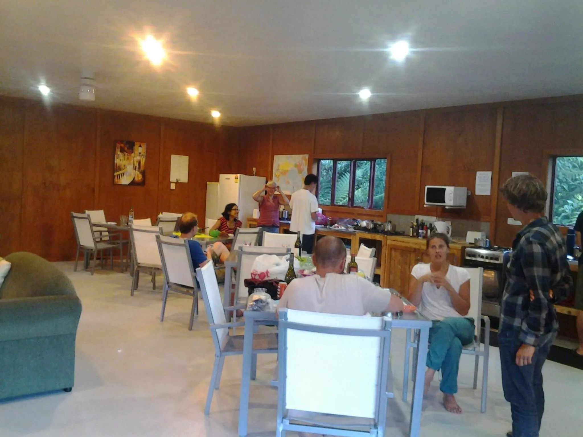 People in Jackson's Retreat Alpine Holiday Park