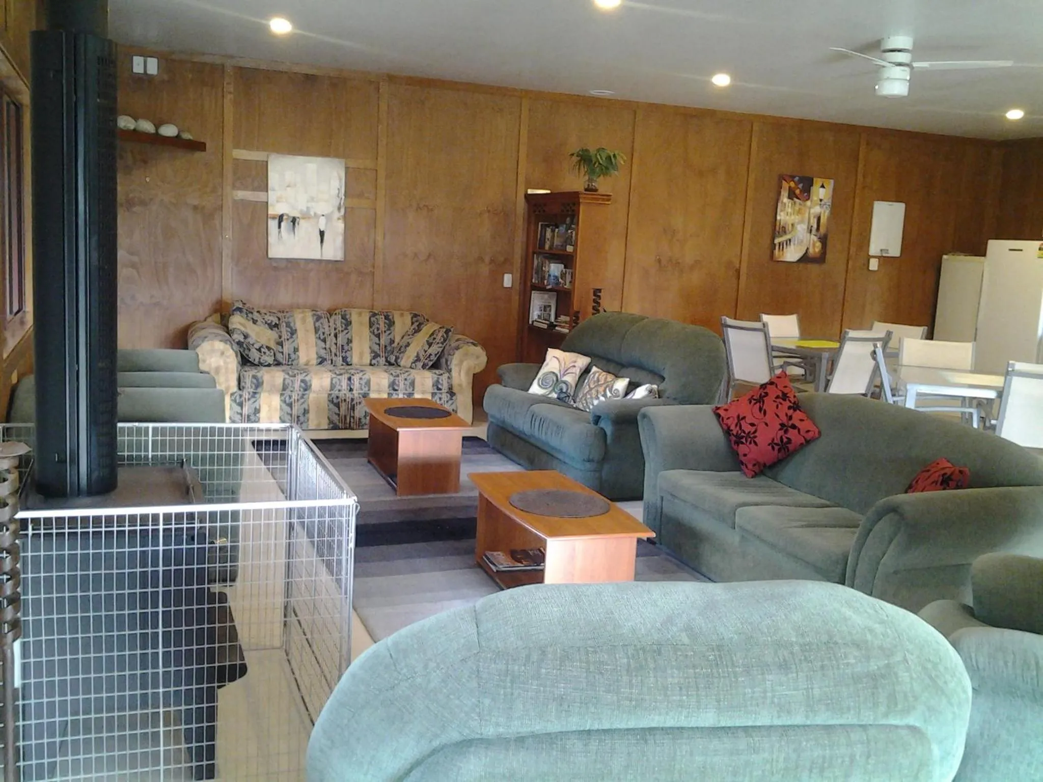 Game Room in Jackson's Retreat Alpine Holiday Park