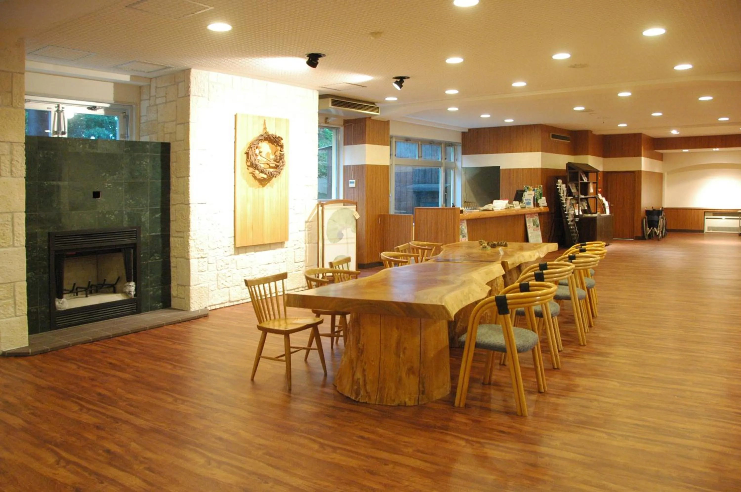 Lobby or reception in Onsen Yupopo
