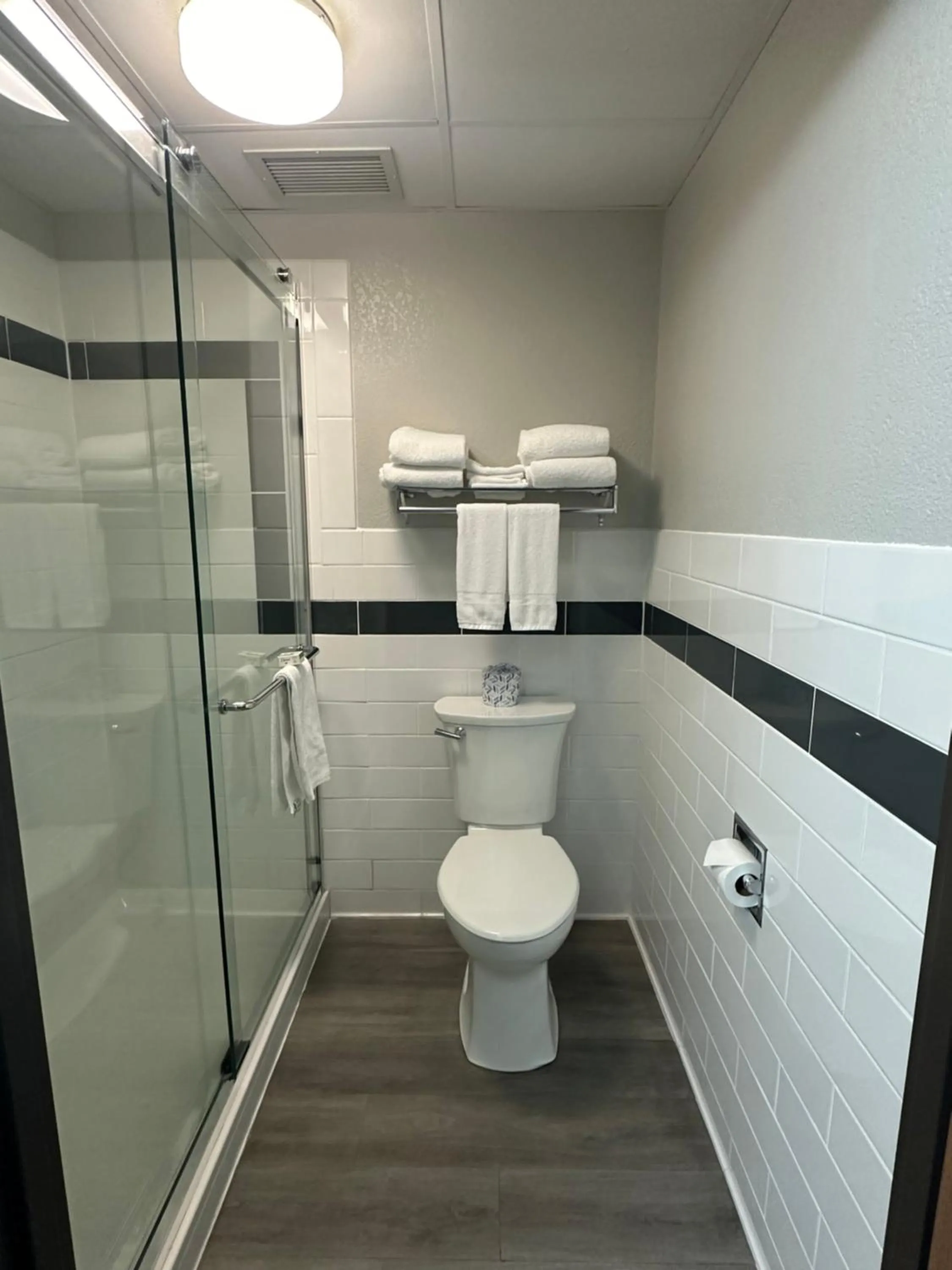 Shower in AmericInn by Wyndham Menominee