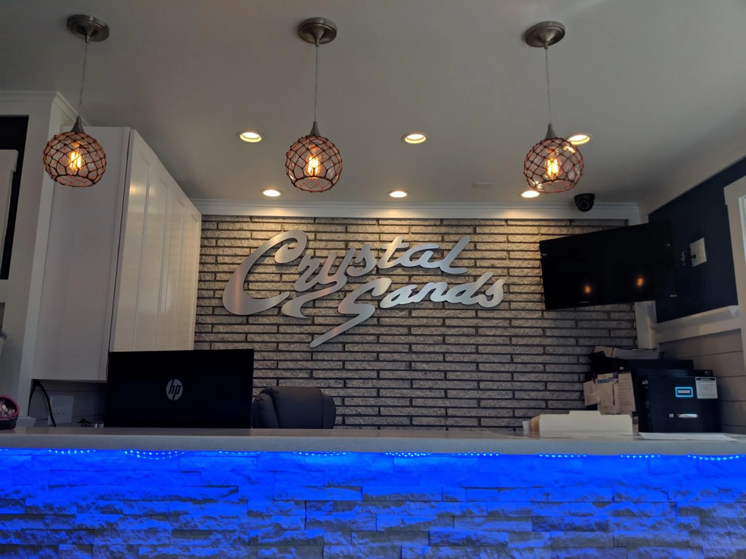 Property logo or sign in Crystal Sands Motel