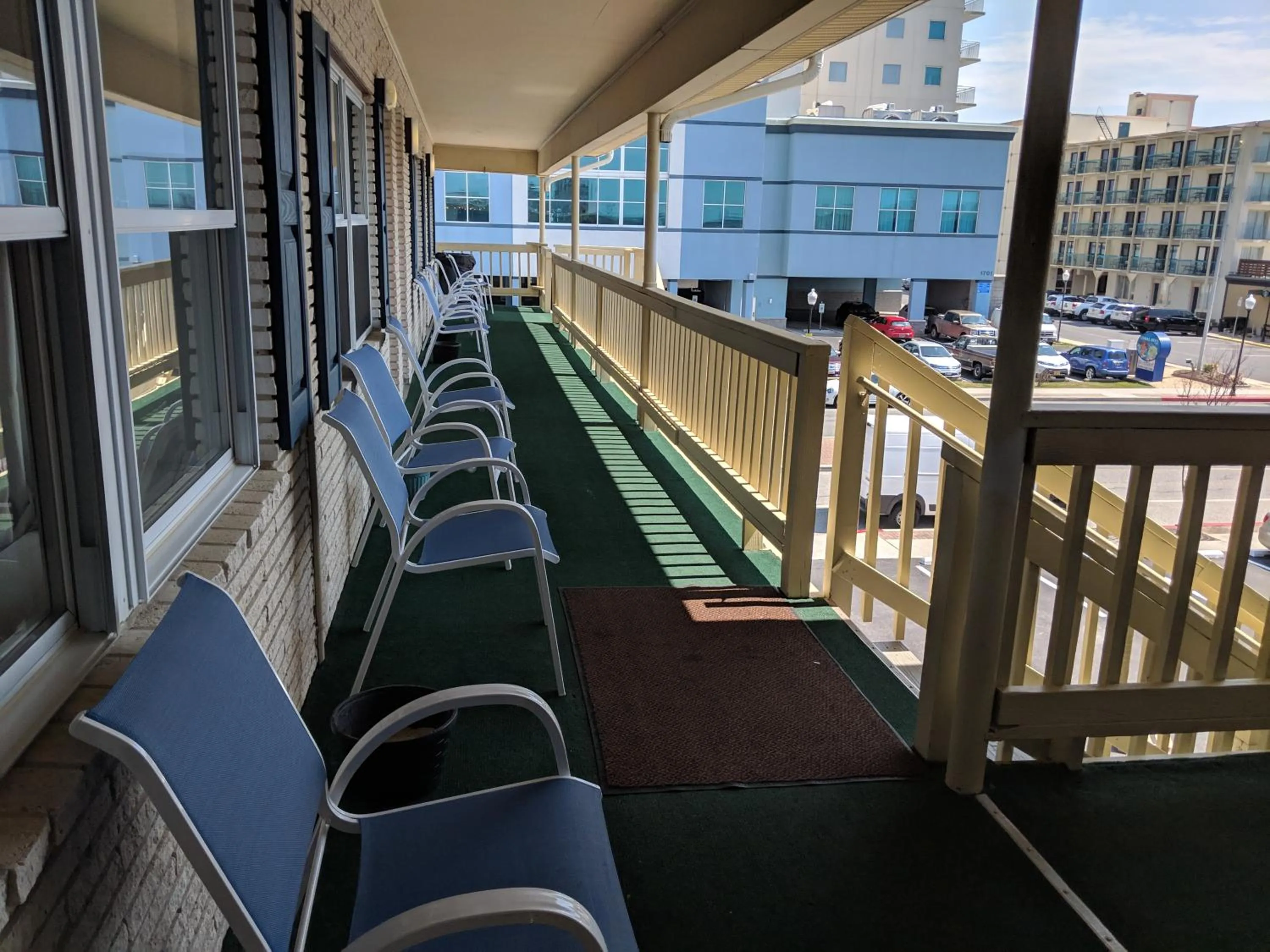 Balcony/Terrace in Crystal Sands Motel