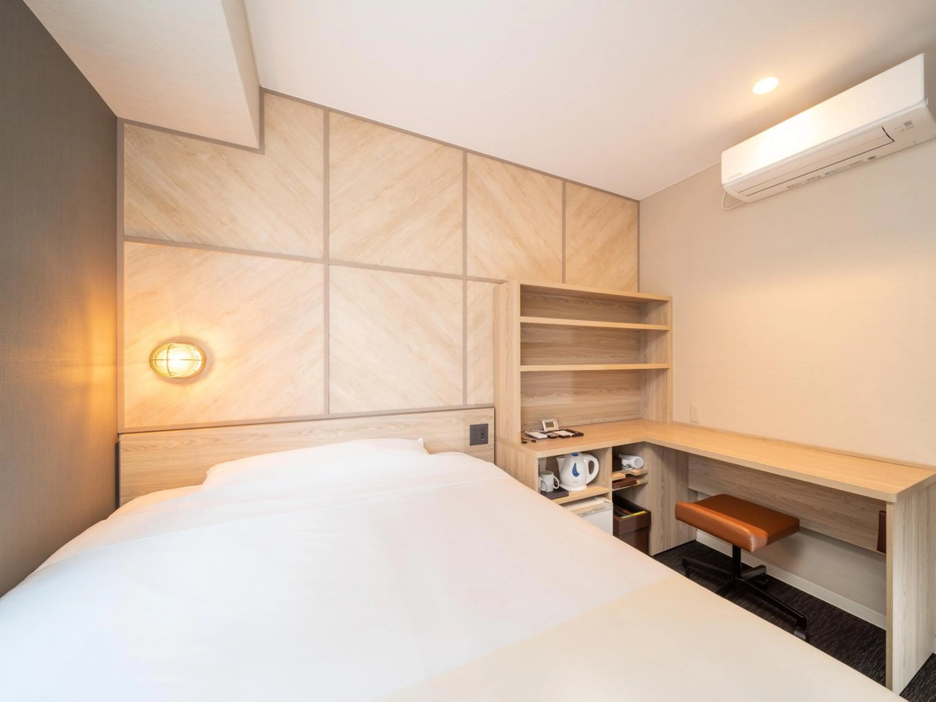 Bed in Super Hotel Tottori Ekimae