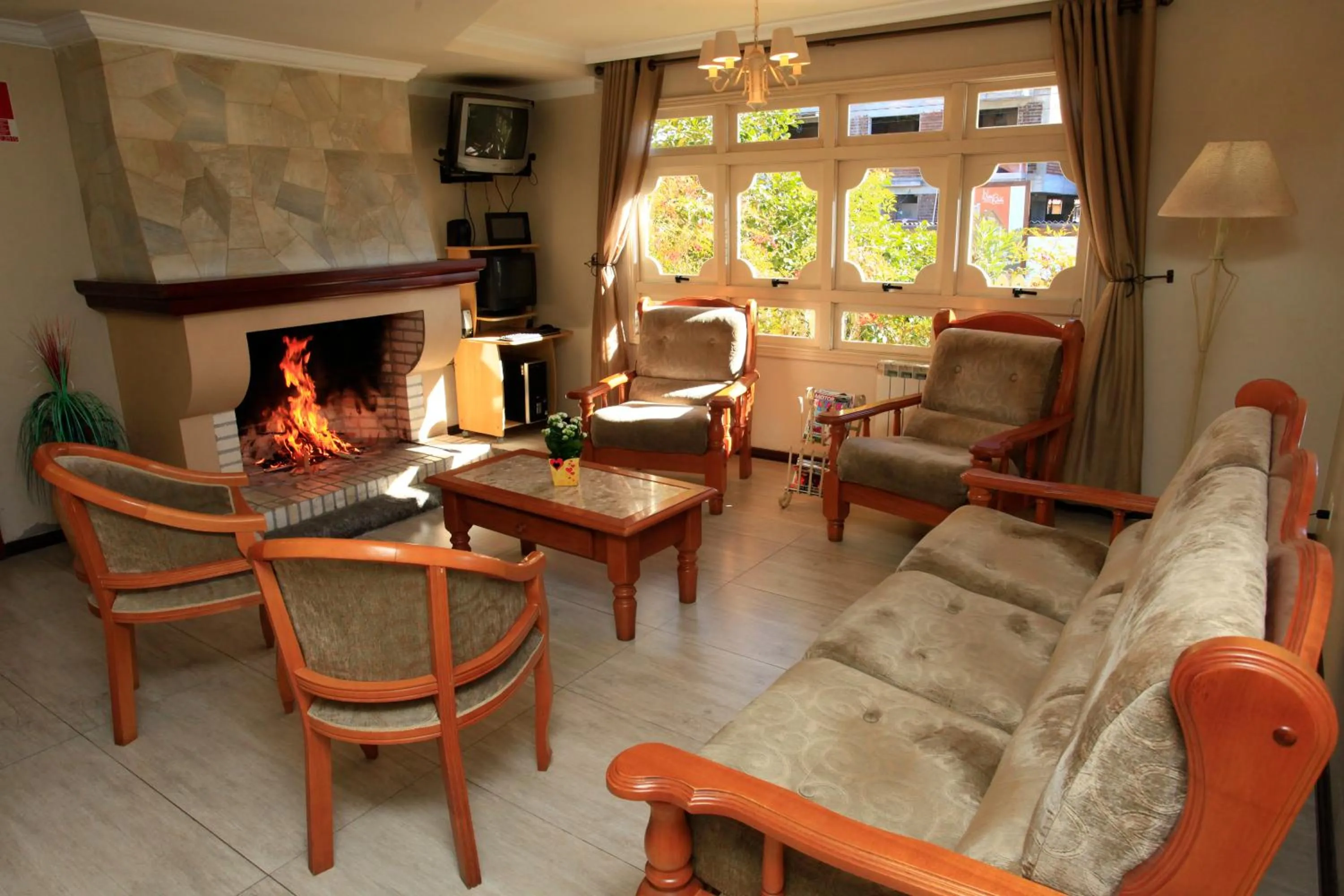 Living room in Hotel Cabanas Alto Da Serra