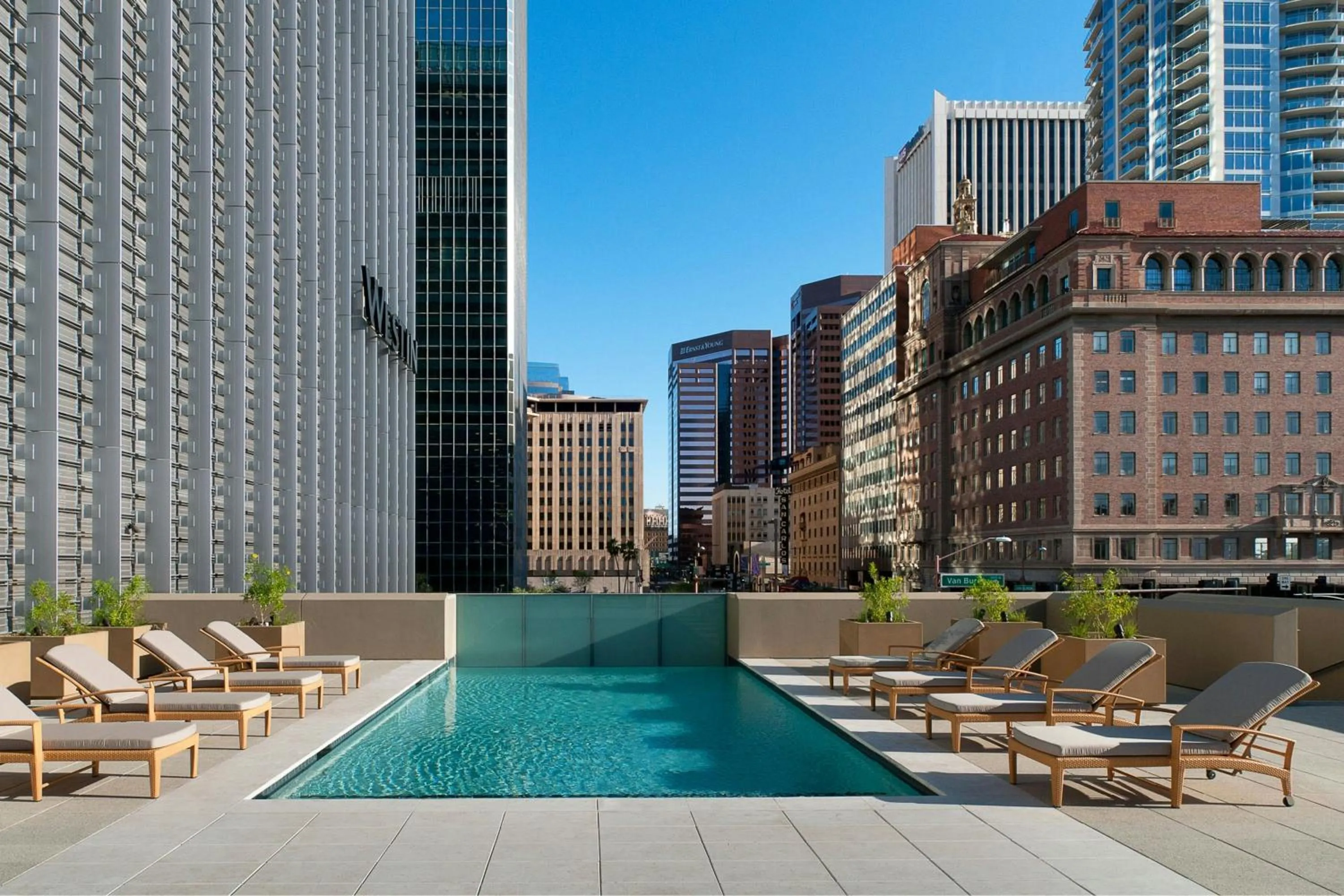 Swimming pool in The Westin Phoenix Downtown