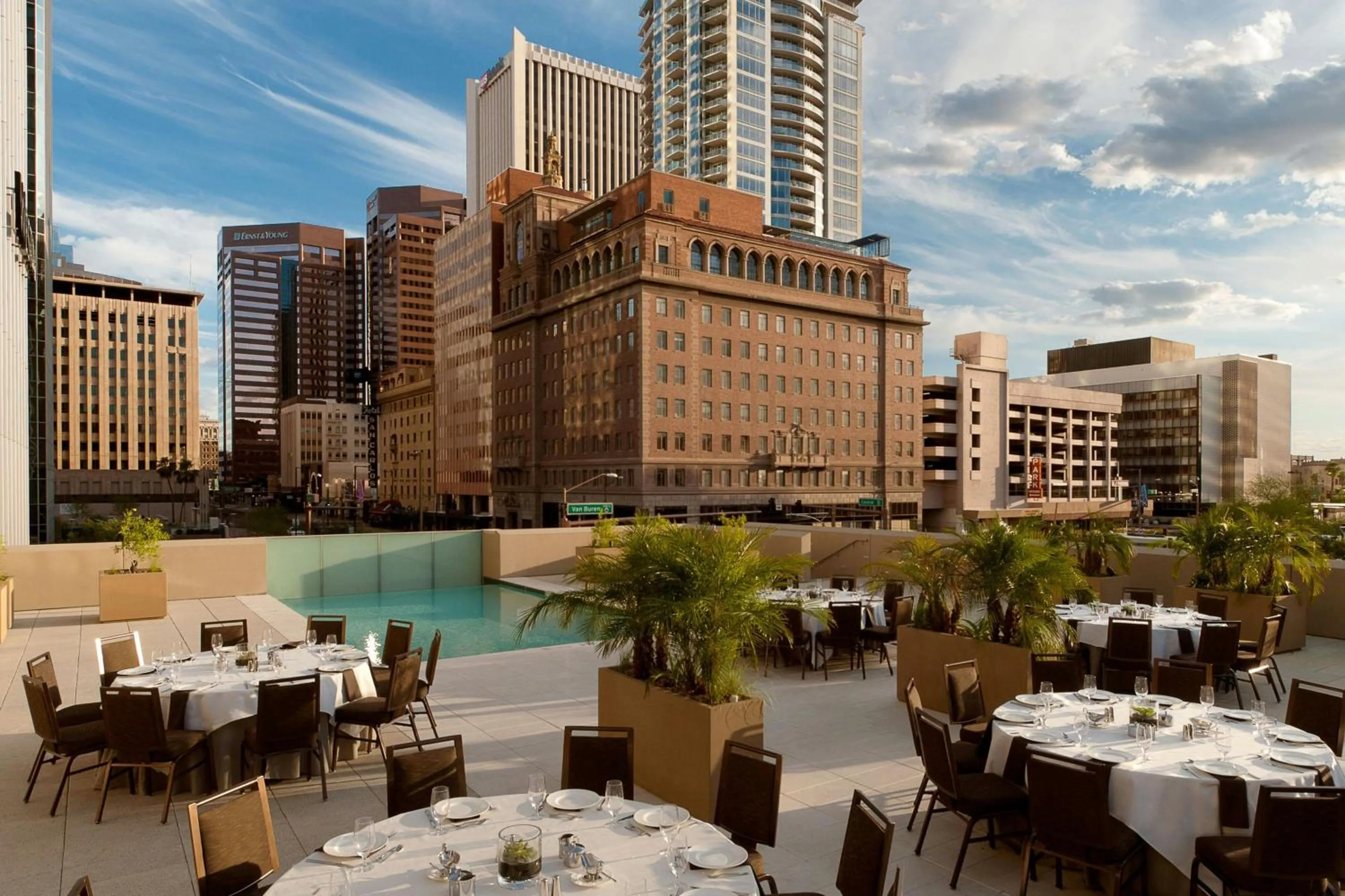 Swimming pool in The Westin Phoenix Downtown