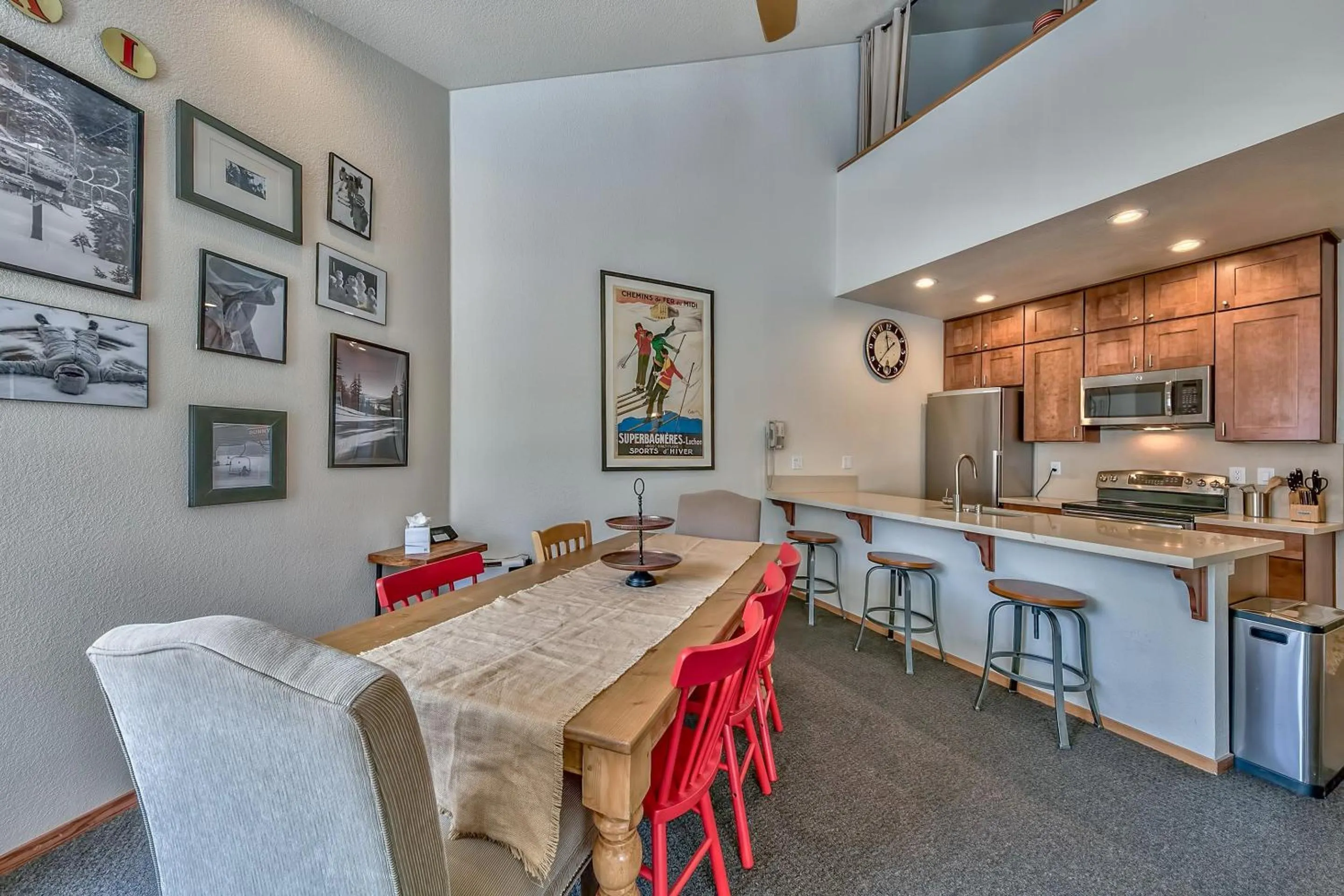 Dining area in Kirkwood Mountain Resort by Vail Resorts