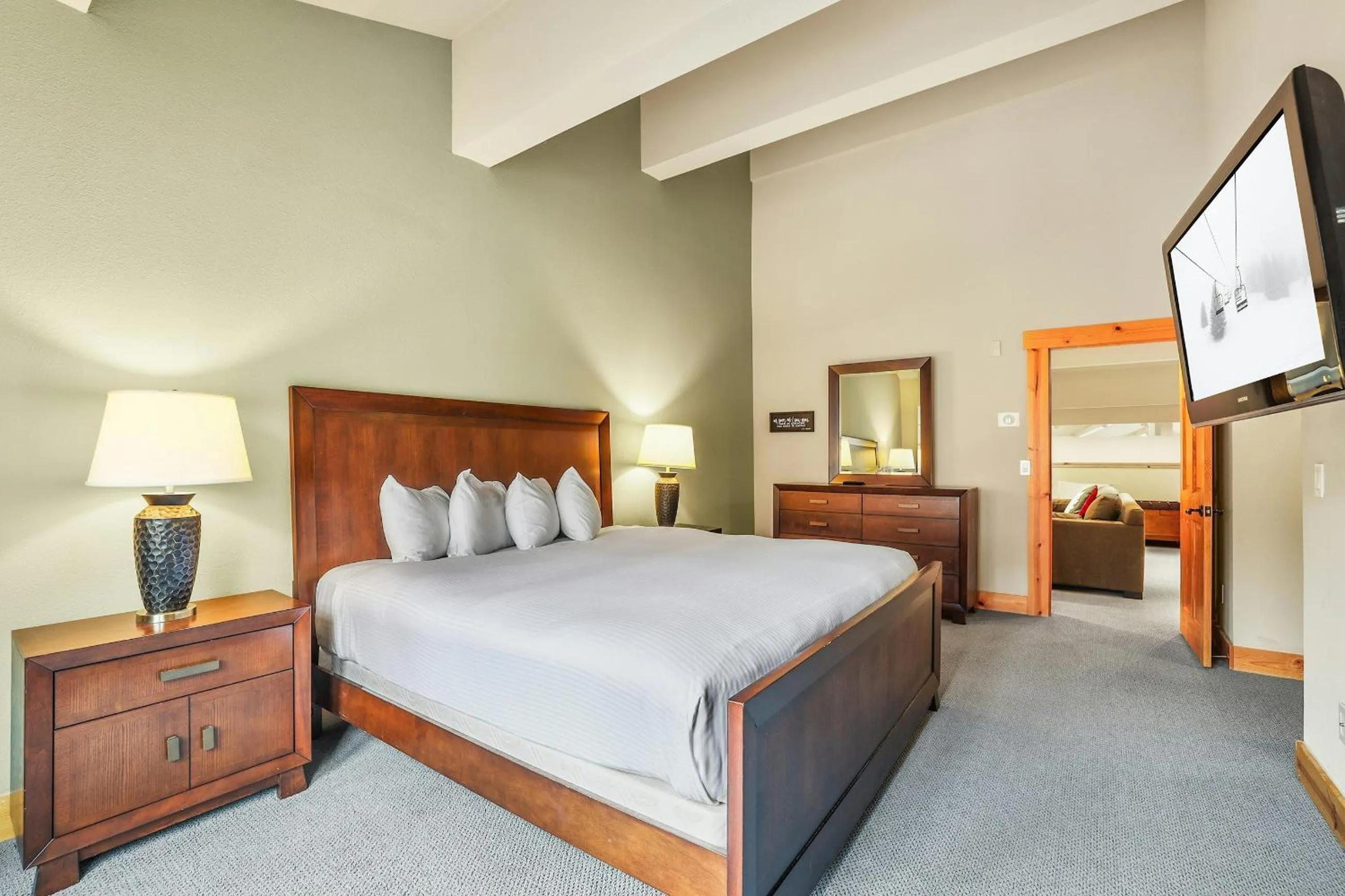 Bedroom, Bed in Kirkwood Mountain Resort by Vail Resorts