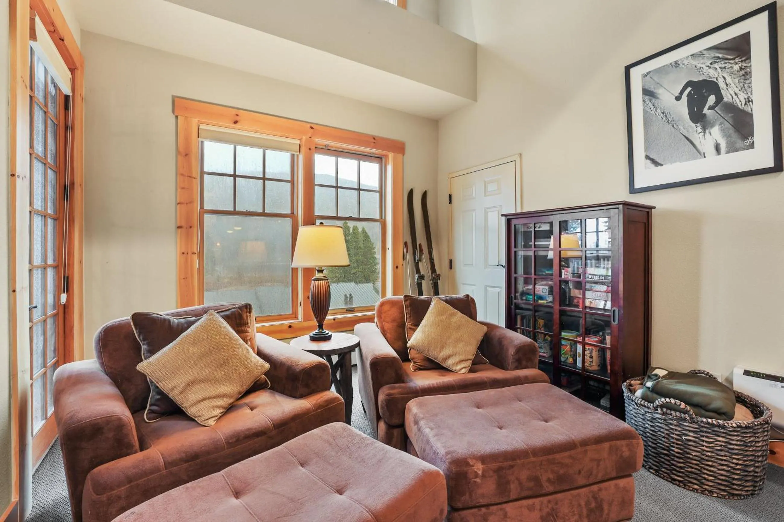 Living room in Kirkwood Mountain Resort by Vail Resorts