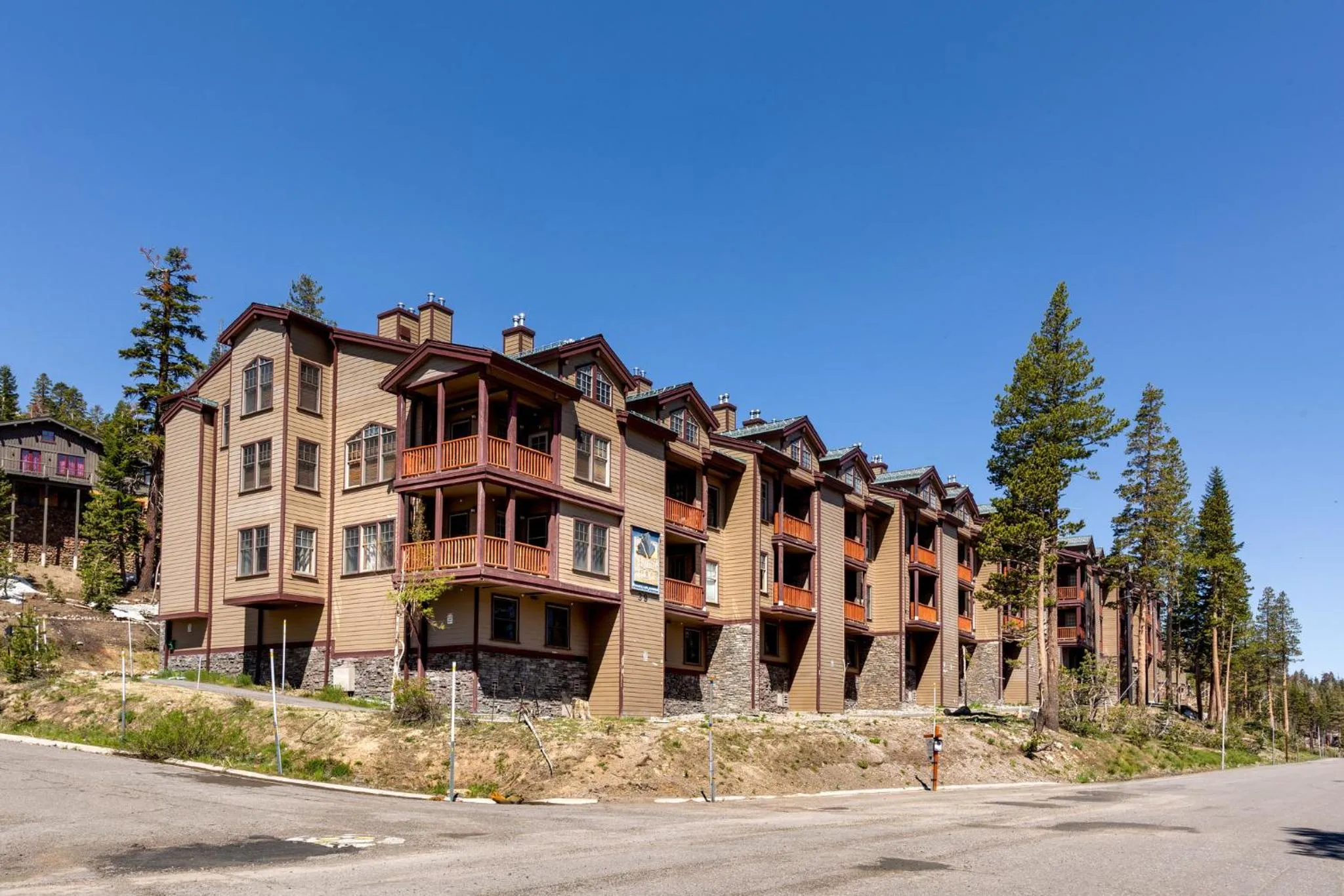 Property building in Kirkwood Mountain Resort by Vail Resorts