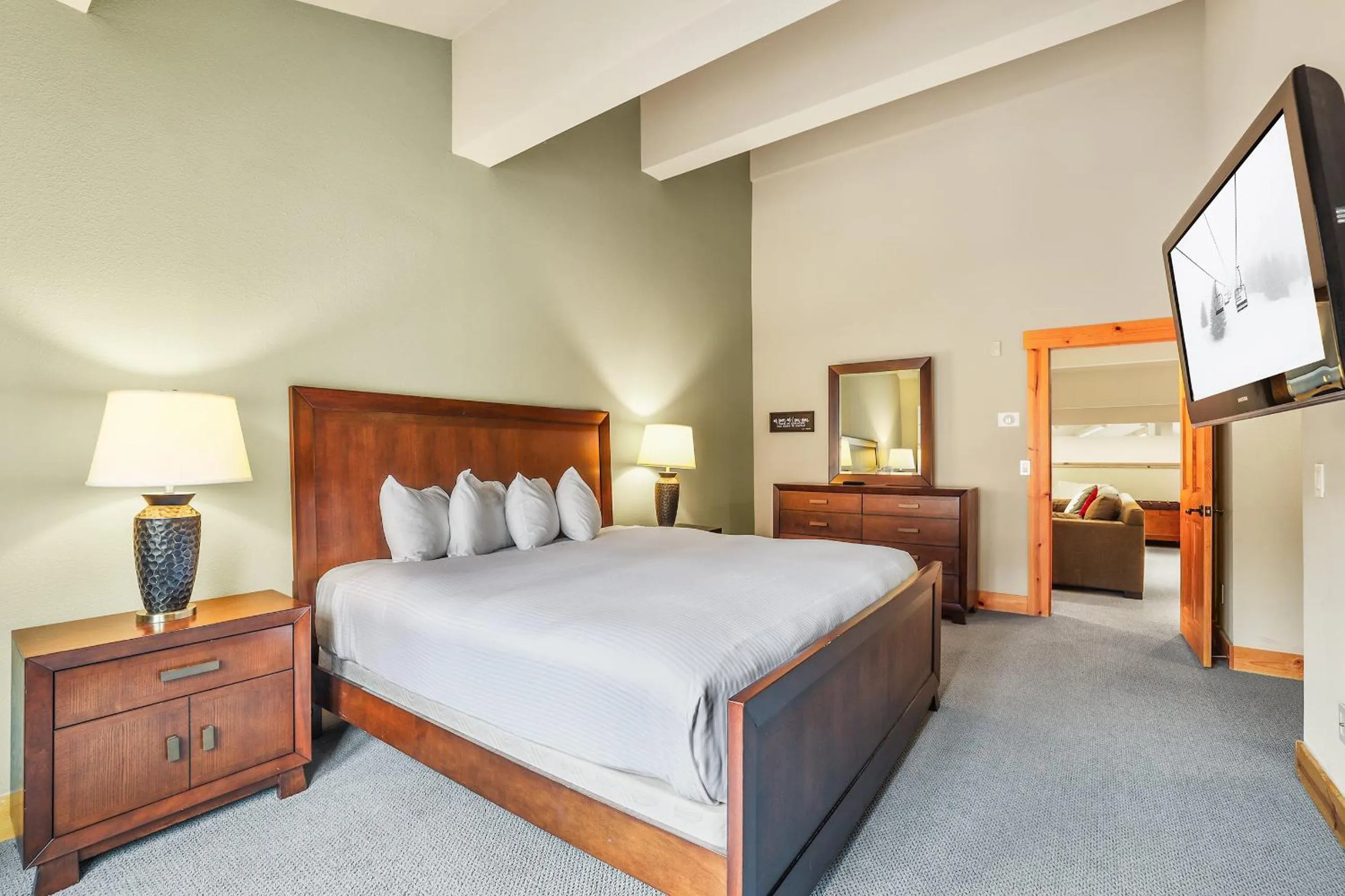 Bedroom, Bed in Kirkwood Mountain Resort by Vail Resorts