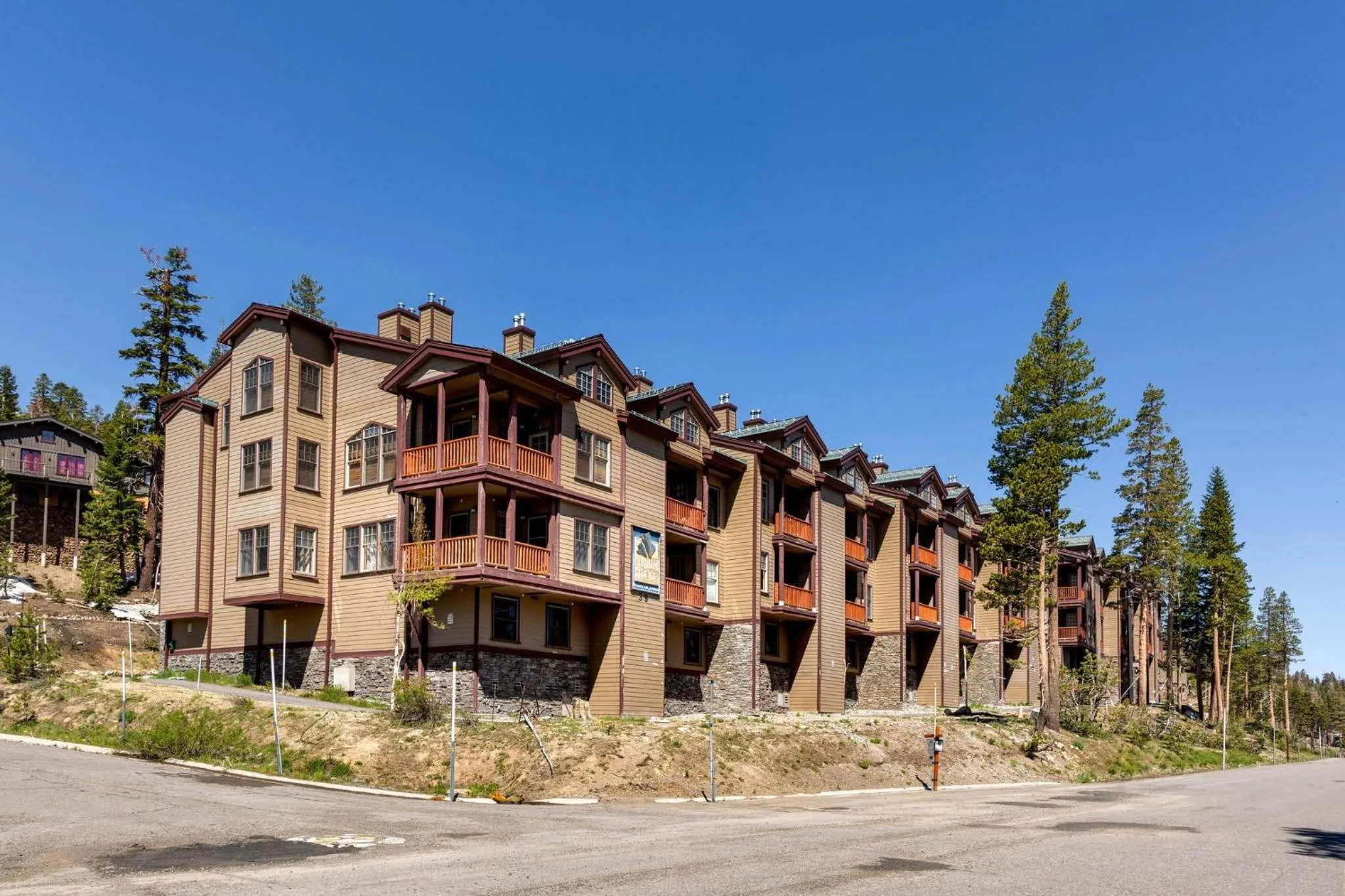 Property building in Kirkwood Mountain Resort by Vail Resorts