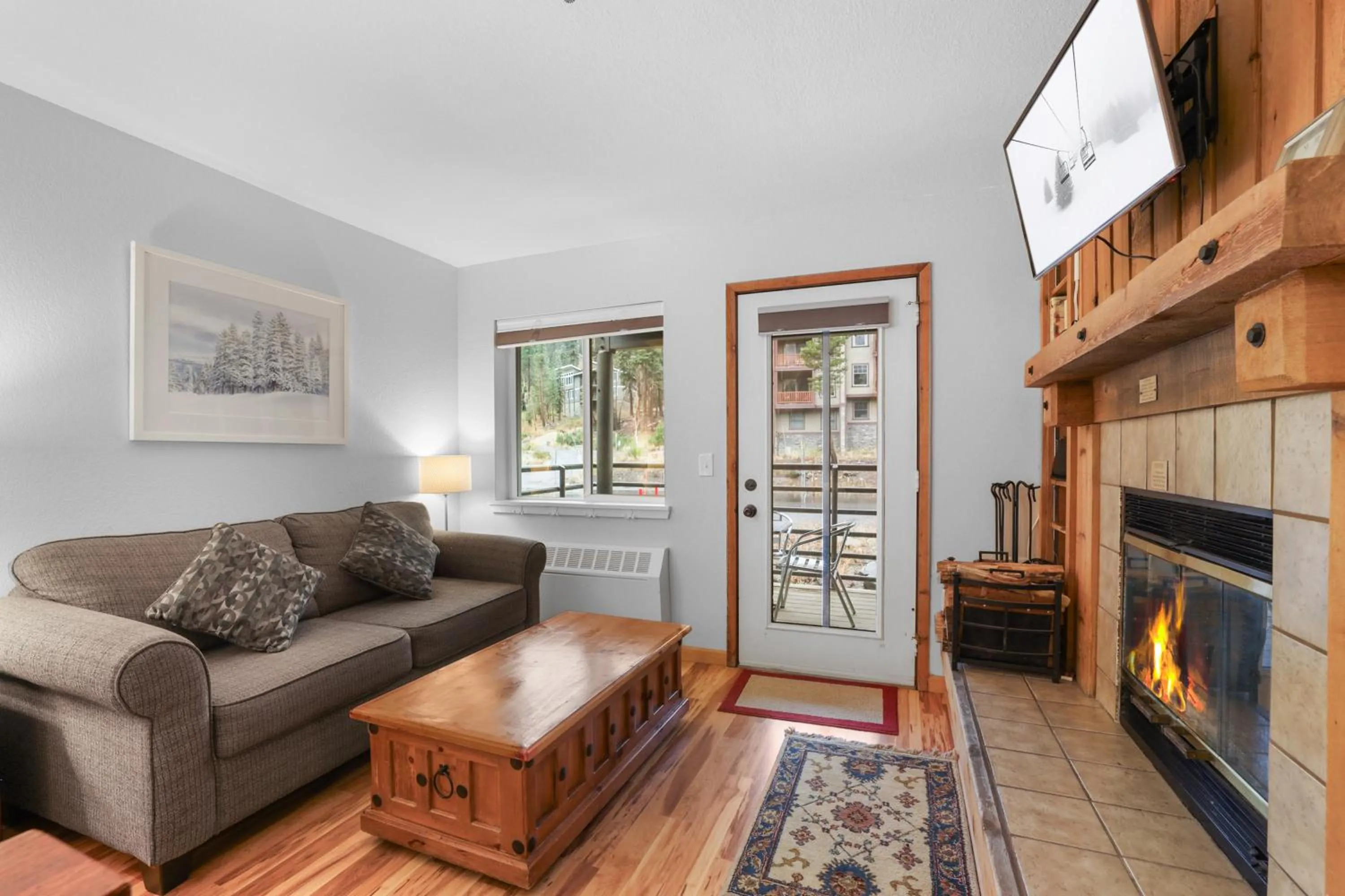 Living room in Kirkwood Mountain Resort by Vail Resorts