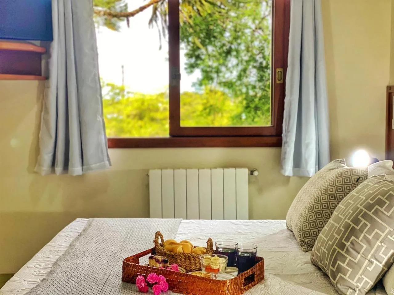 Garden view in Pousada Flor De Canela