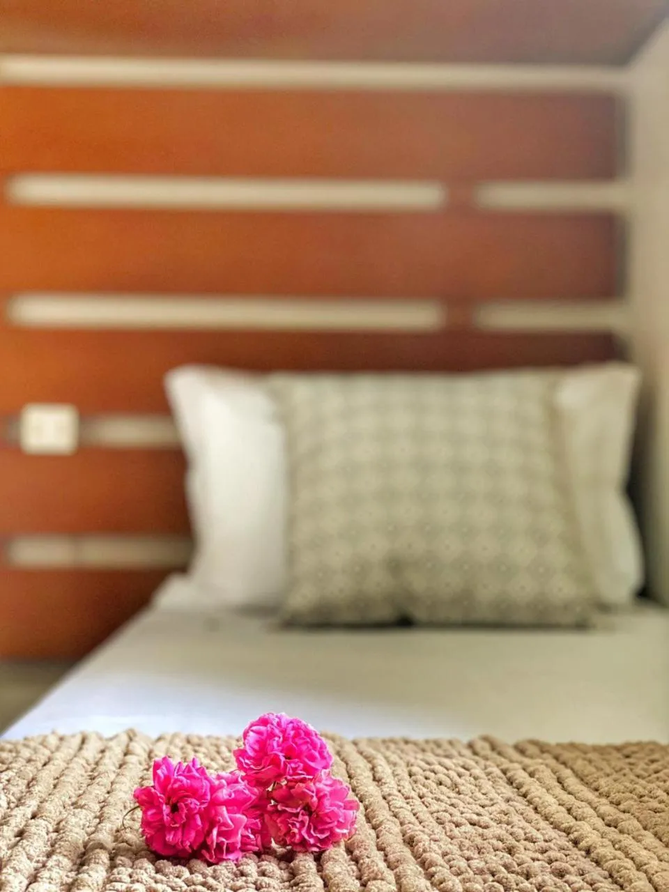 Bed in Pousada Flor De Canela