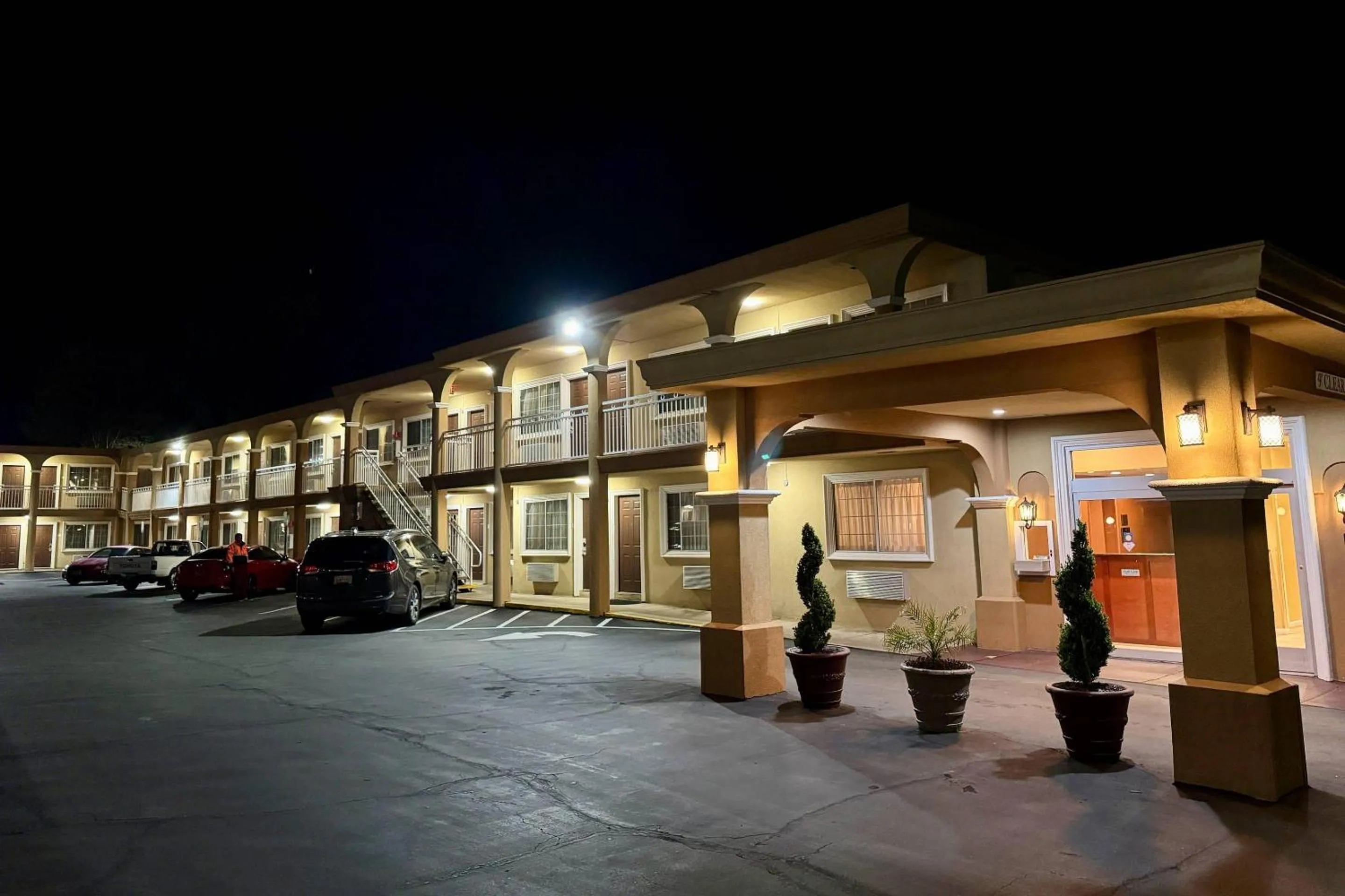 Property building in Quality Inn Ukiah