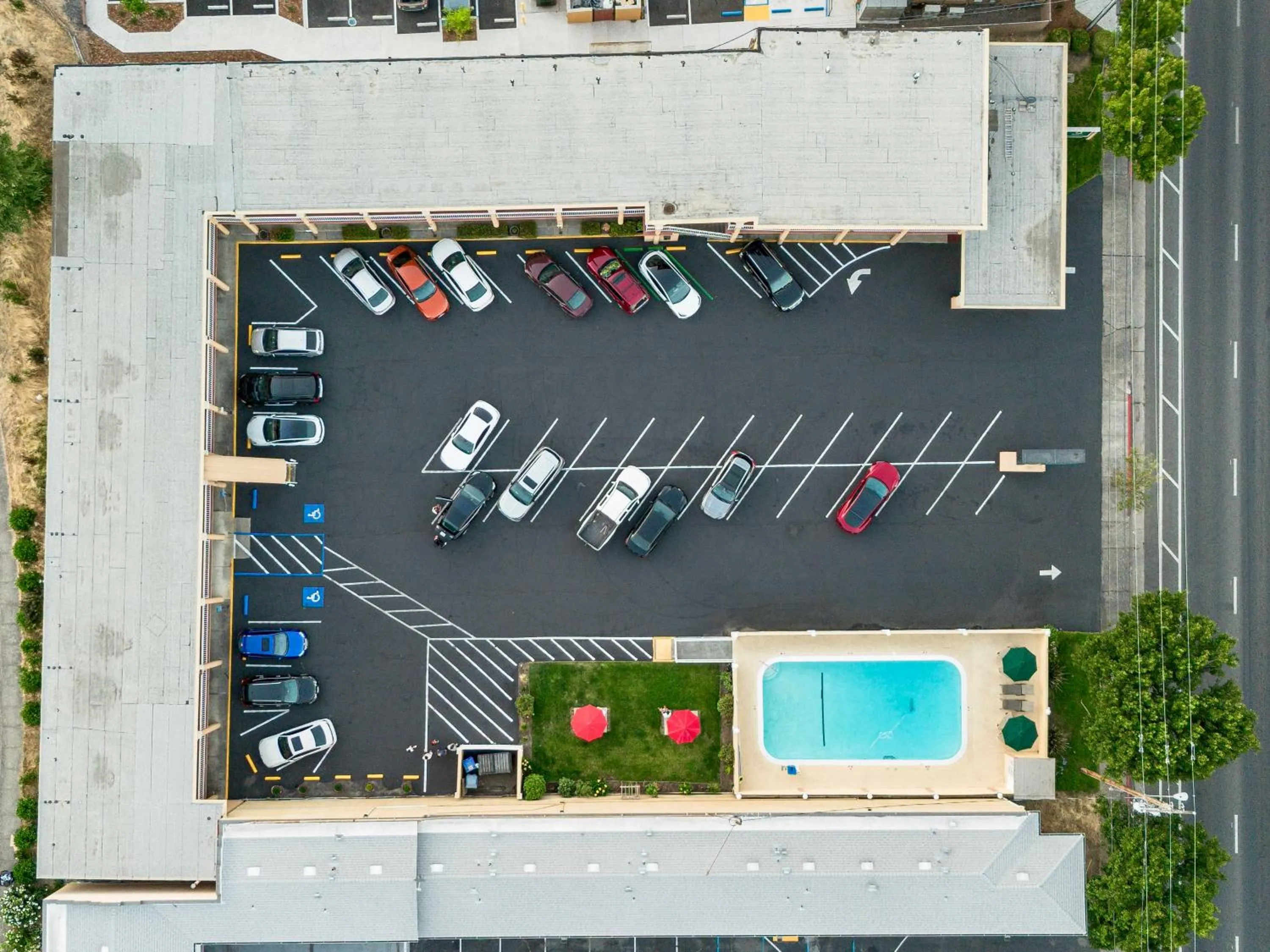 Bird's eye view in Quality Inn Ukiah