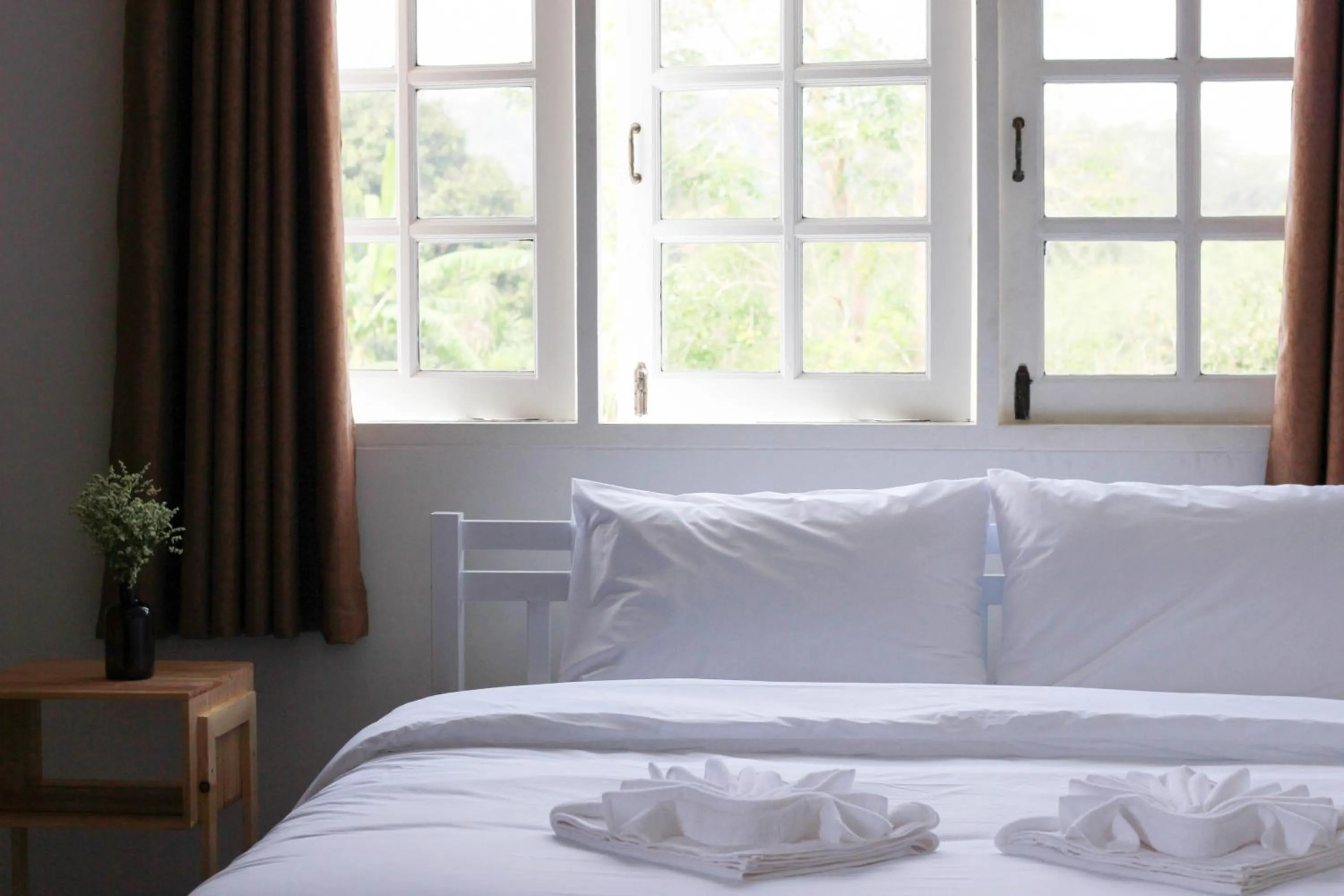 Bed in HOME@HOSTEL KANCHANABURI