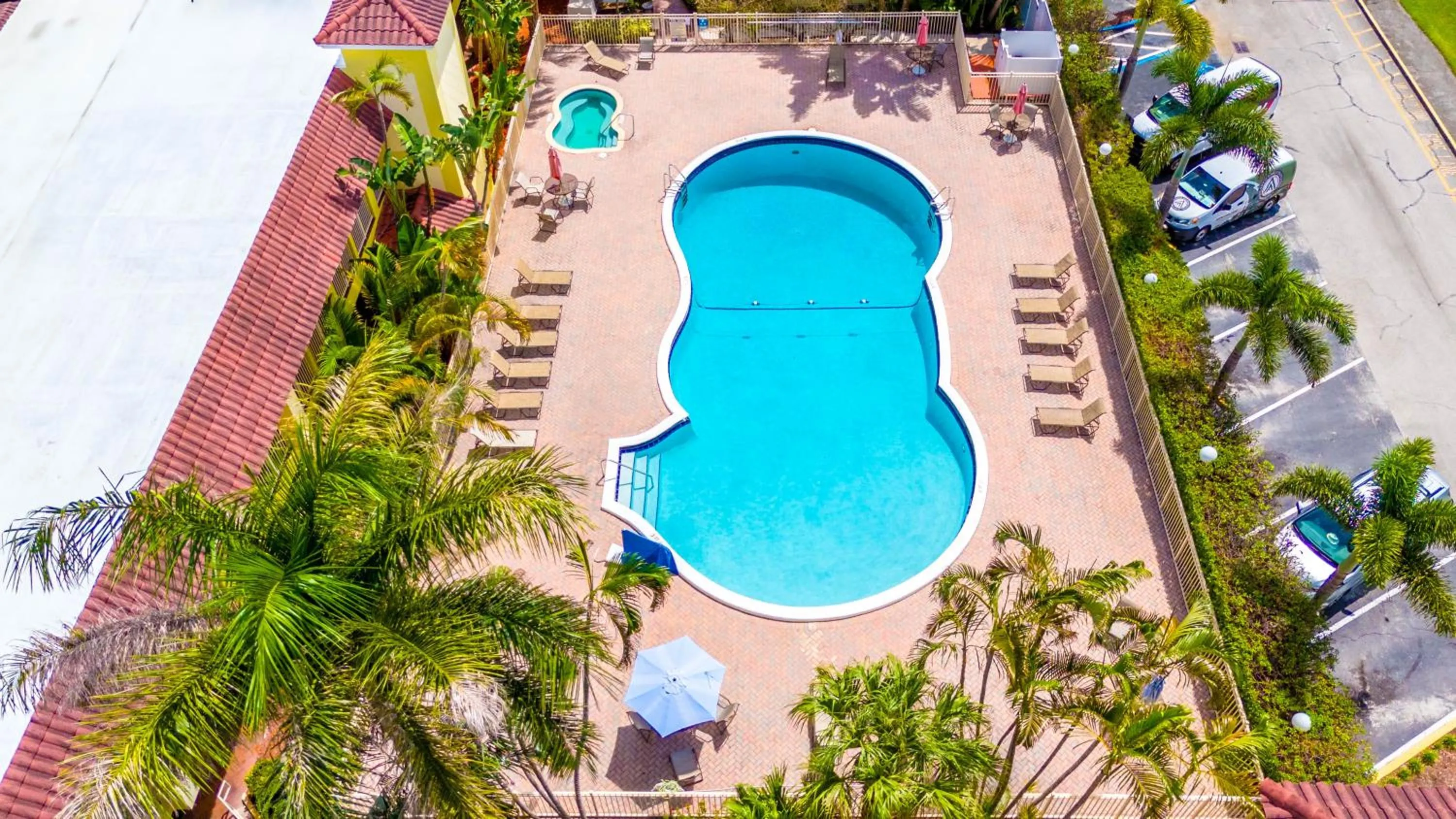Bird's eye view in Oasis Boca Raton
