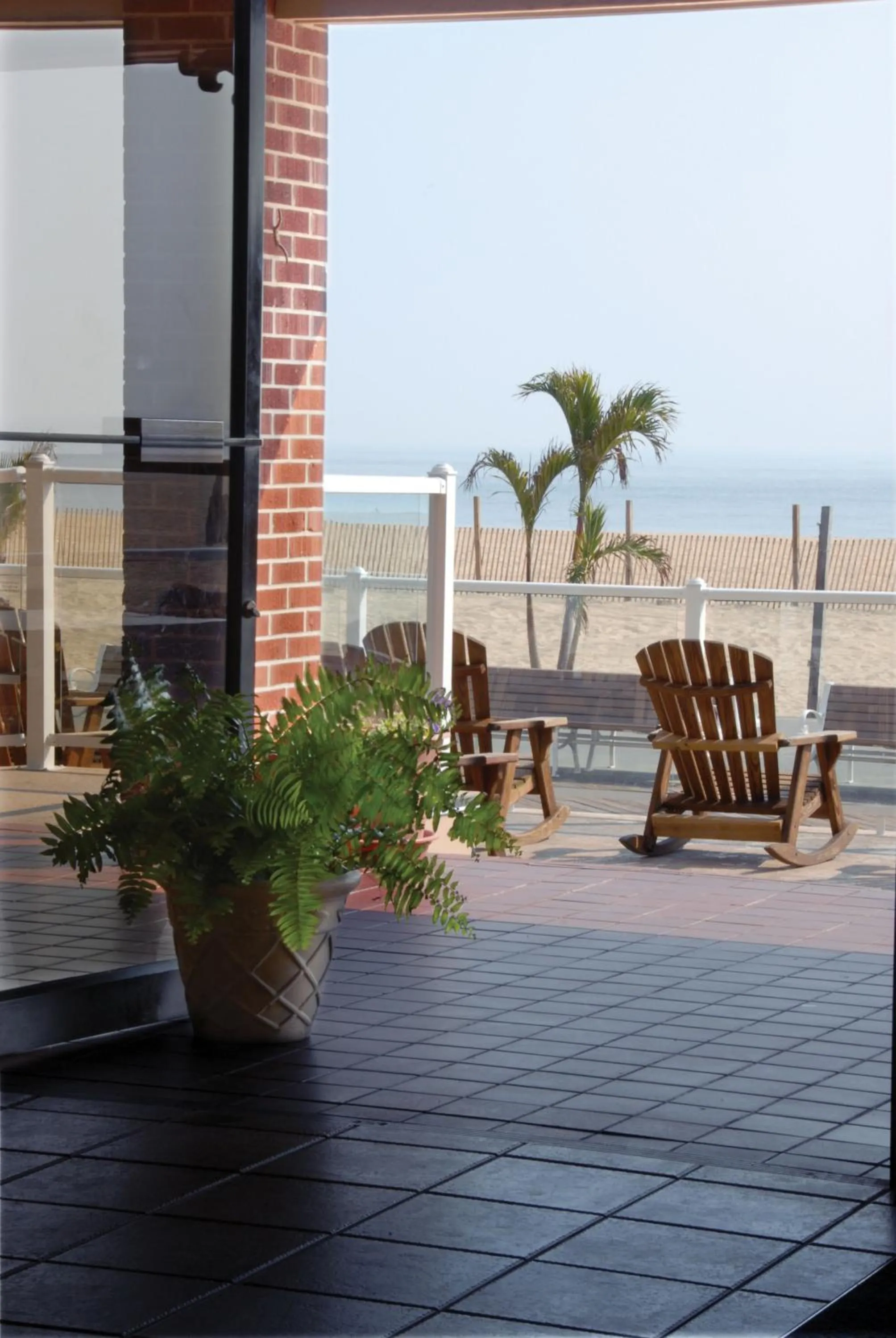 Patio in Plim Plaza Hotel