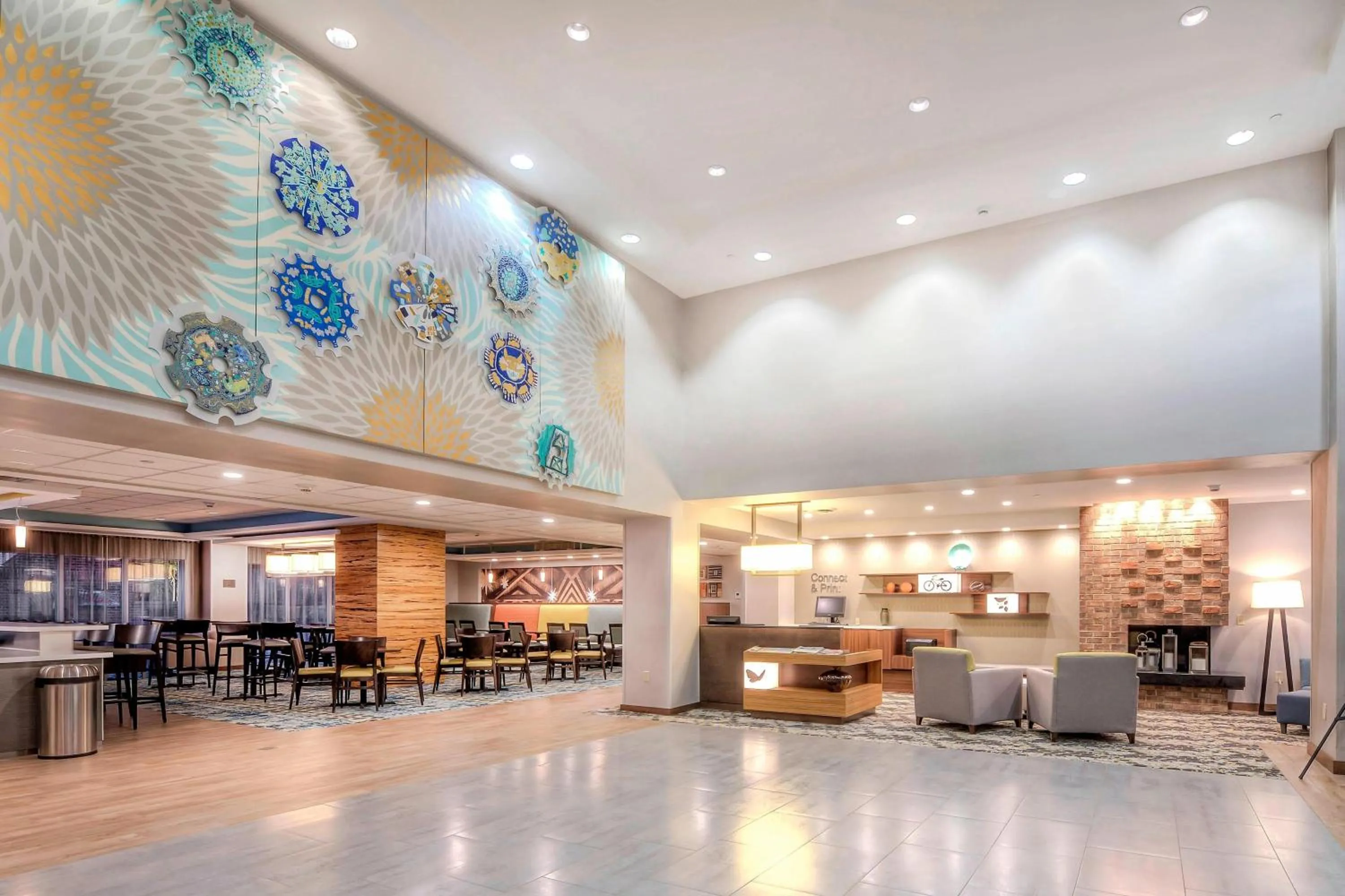 Lobby or reception in Fairfield Inn & Suites by Marriott Winston-Salem Downtown