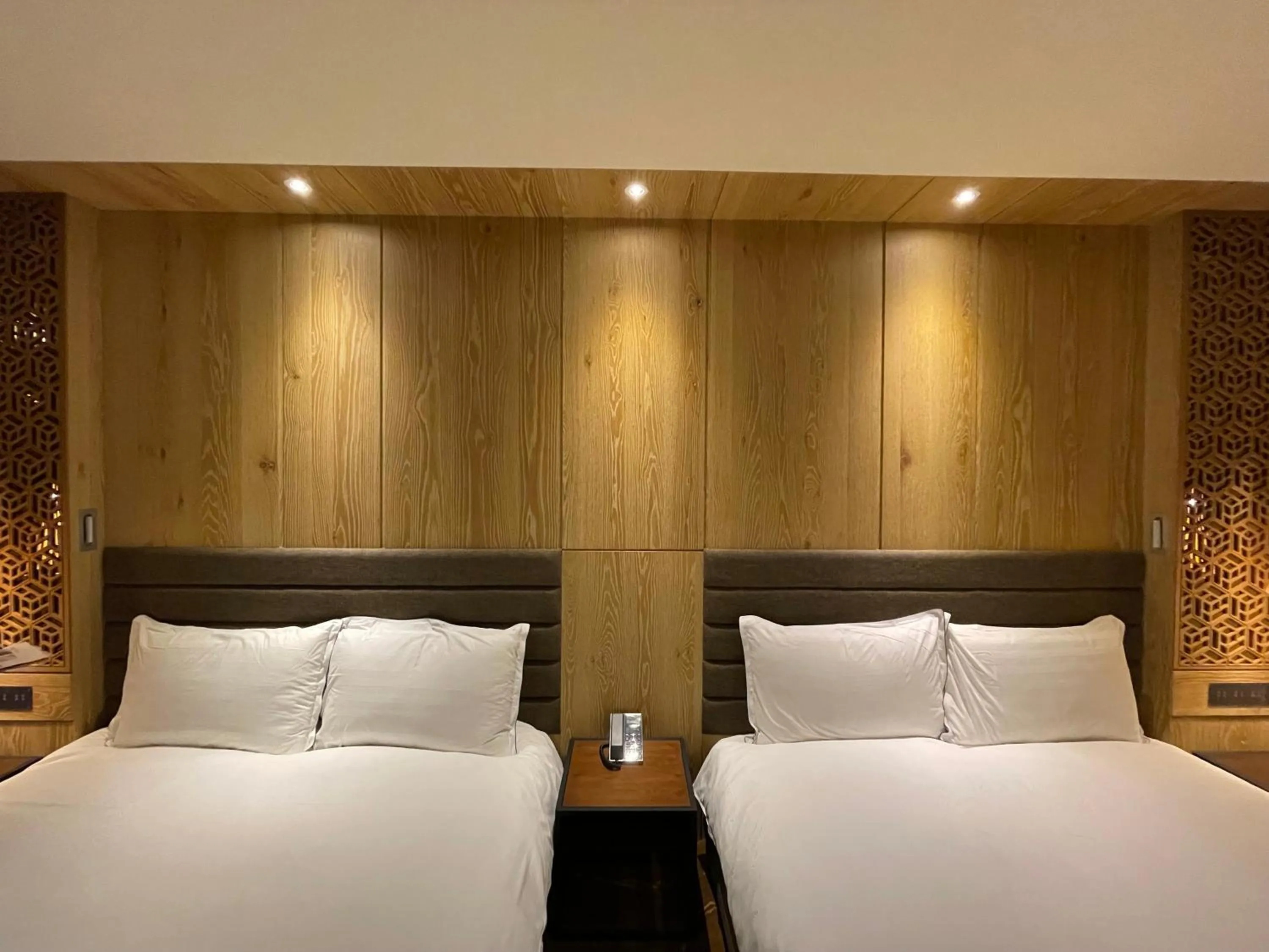 Bed in Hotel Château Anping