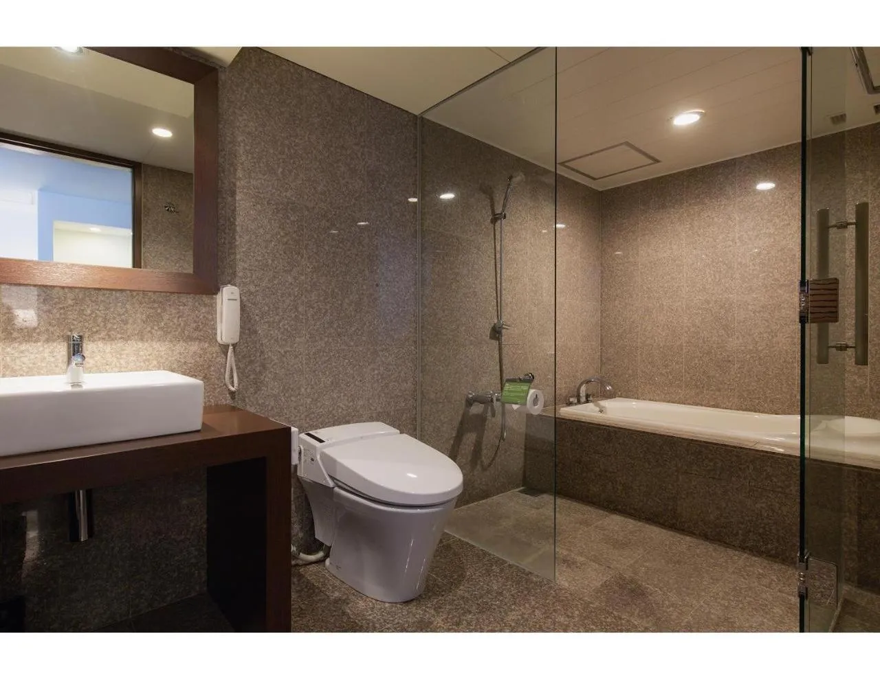 Bathroom in EM Wellness Kurashinohakko Lifestyle Resort