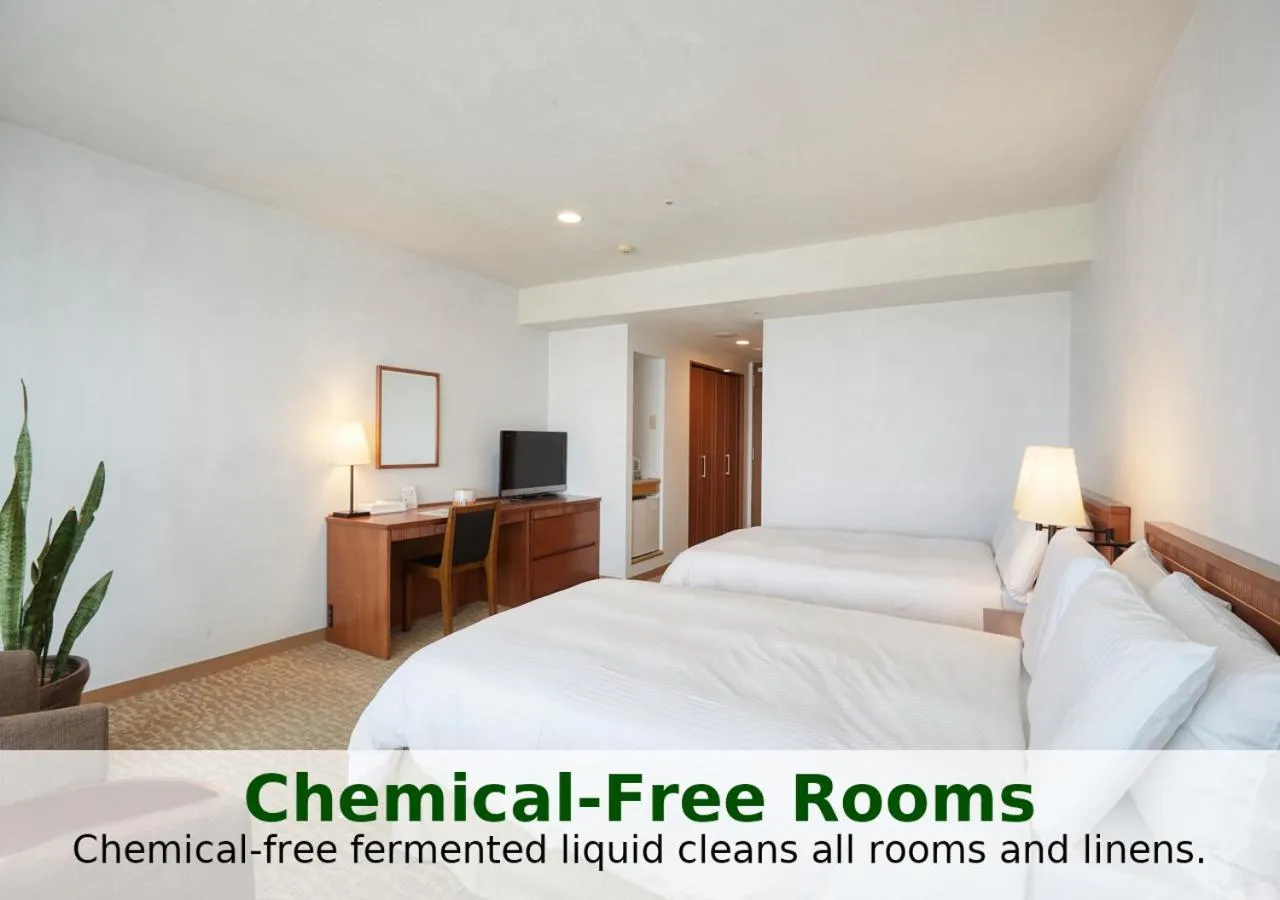 Guests, Bed in EM Wellness Kurashinohakko Lifestyle Resort