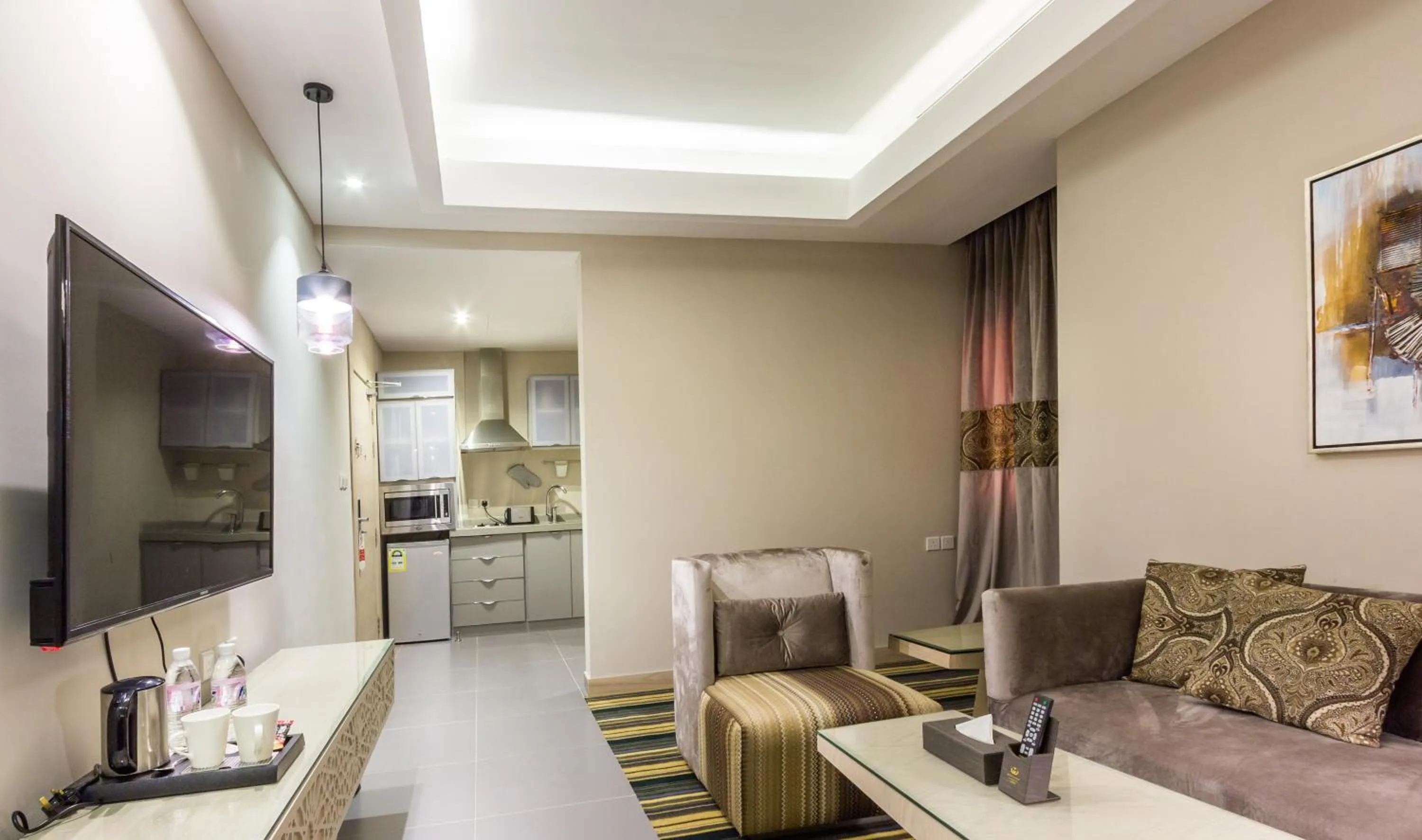 Seating area in Ewaa Express Hotel - Al Hamra