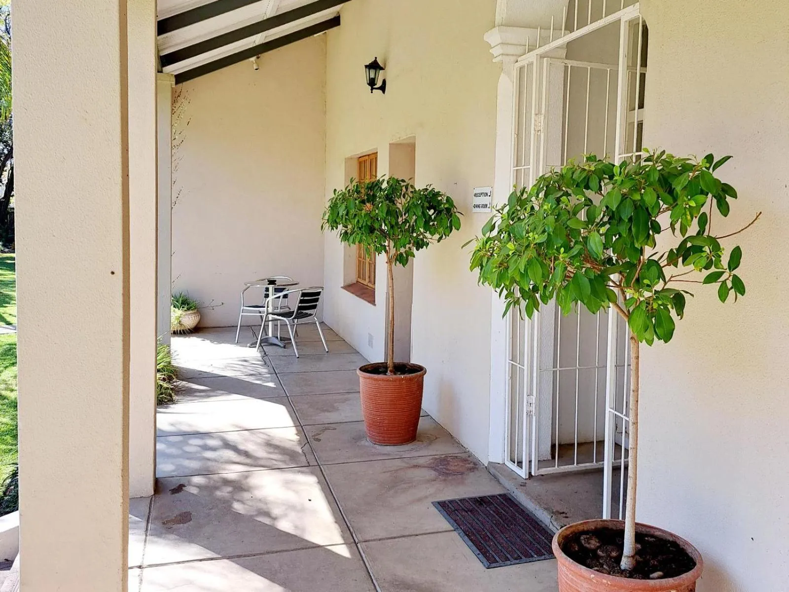 Patio in Peppertree House BnB and Self-catering