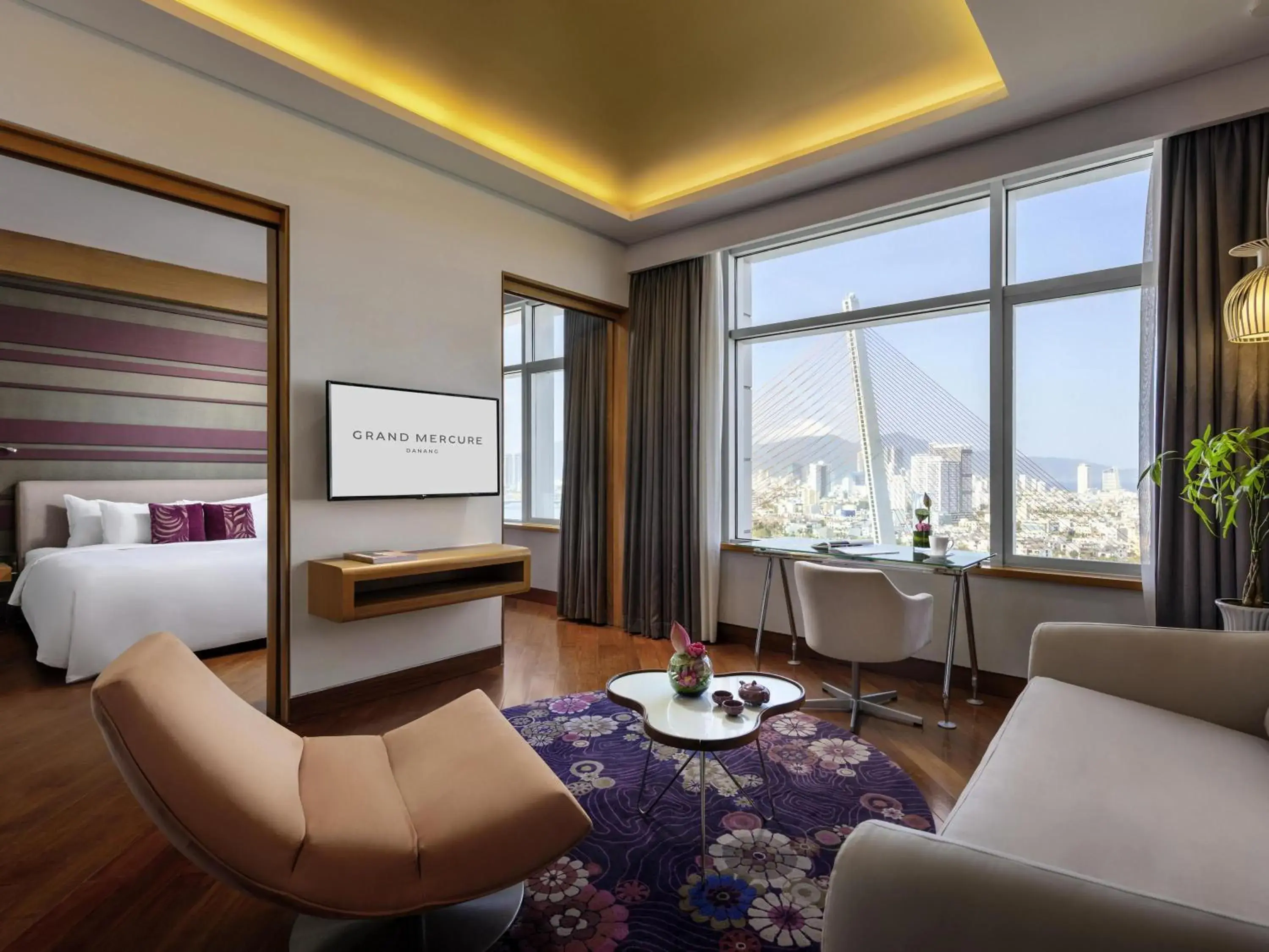 Executive Suite with River View - High floor with Executive Lounge access in Grand Mercure Danang Executive Suite with River View - High floor with Executive Lounge access in Grand Mercure Danang