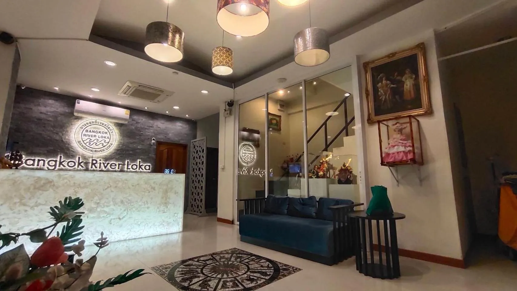 Lobby or reception in Bangkok River Loka Hotel