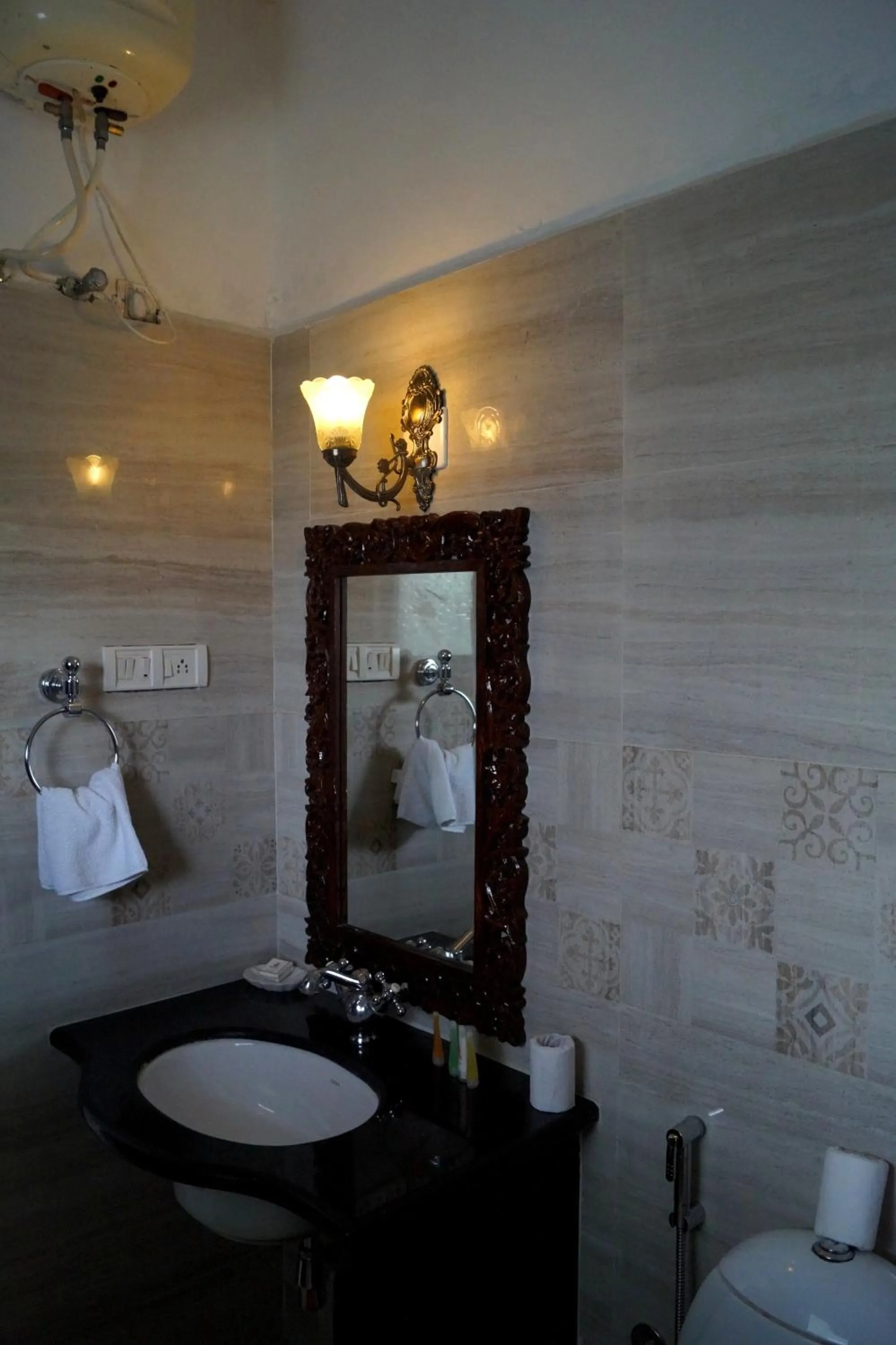 Bathroom in Karohi Haveli - A Heritage Hotel