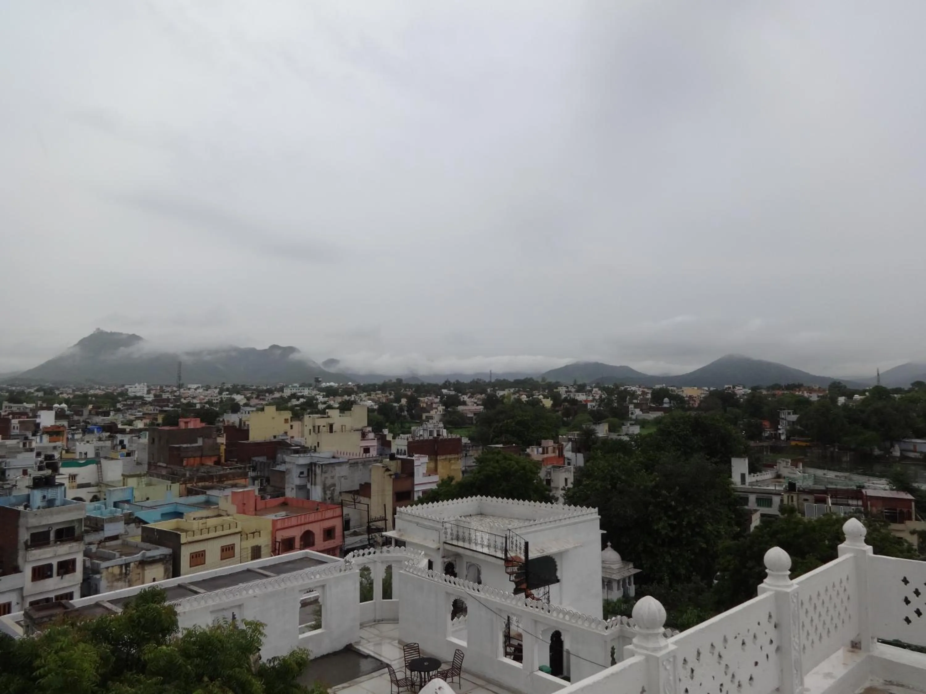 Bird's eye view in Karohi Haveli - A Heritage Hotel