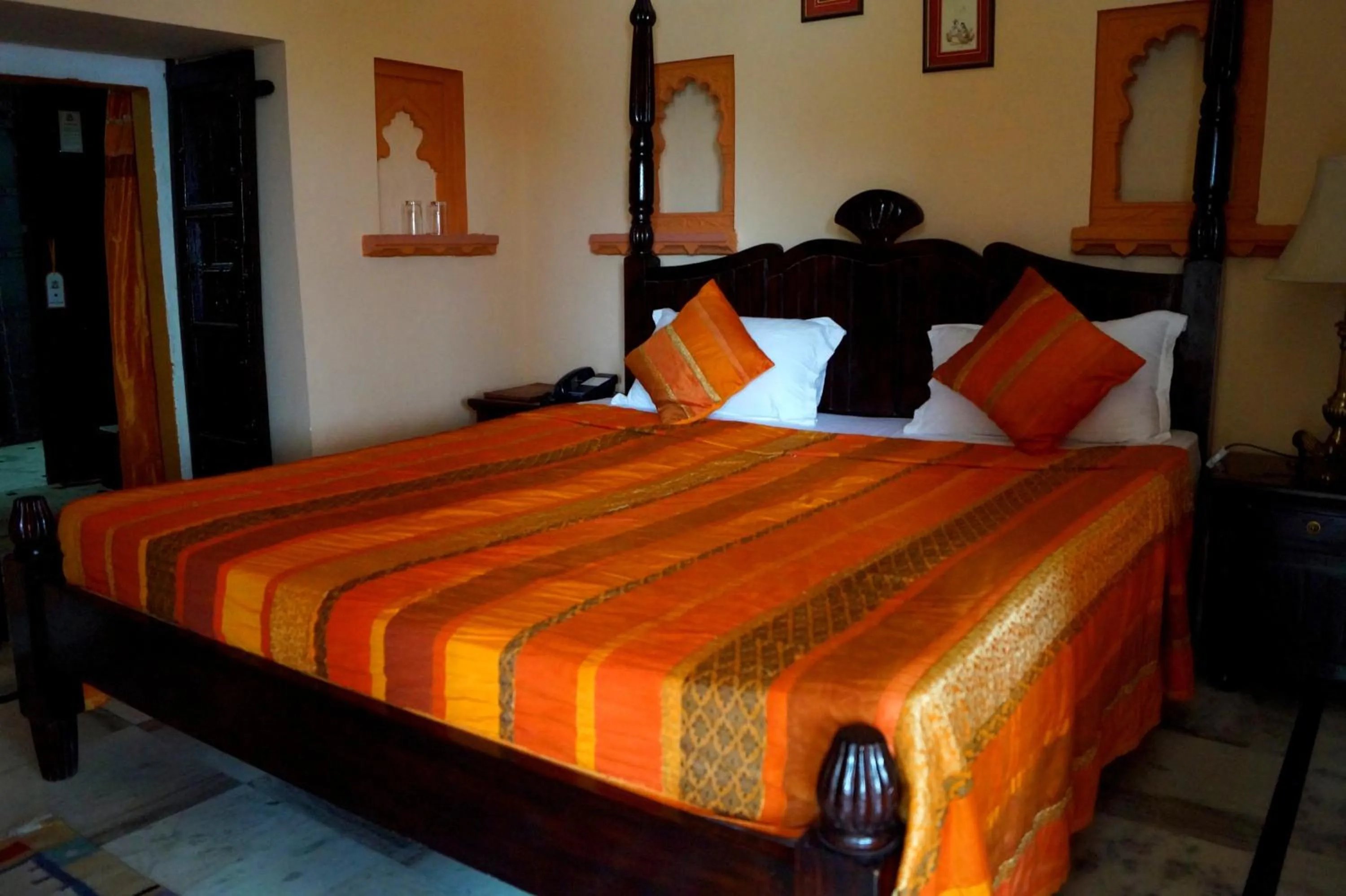 Other, Bed in Karohi Haveli - A Heritage Hotel