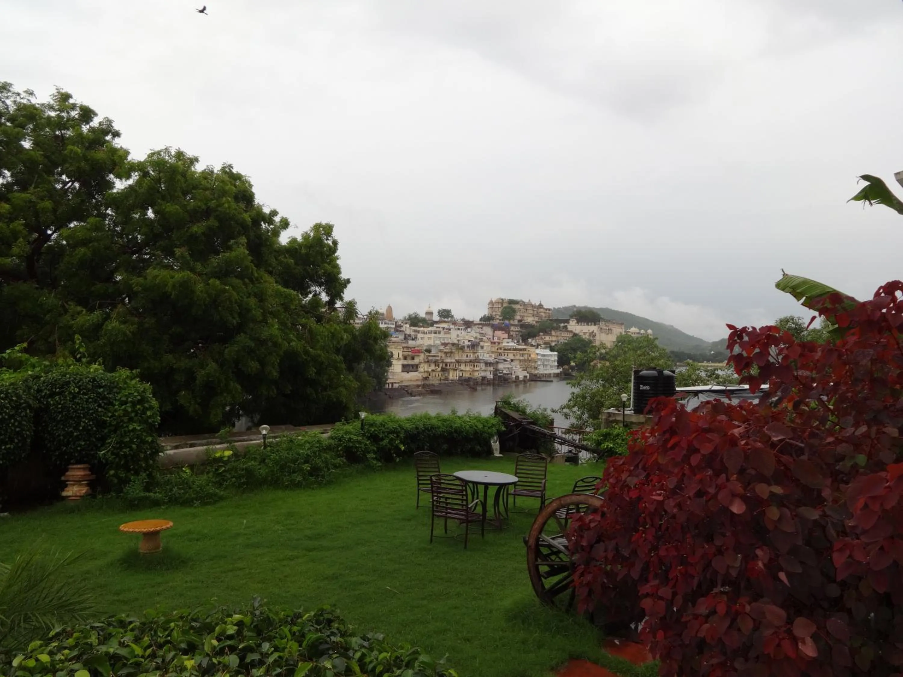 Garden in Karohi Haveli - A Heritage Hotel