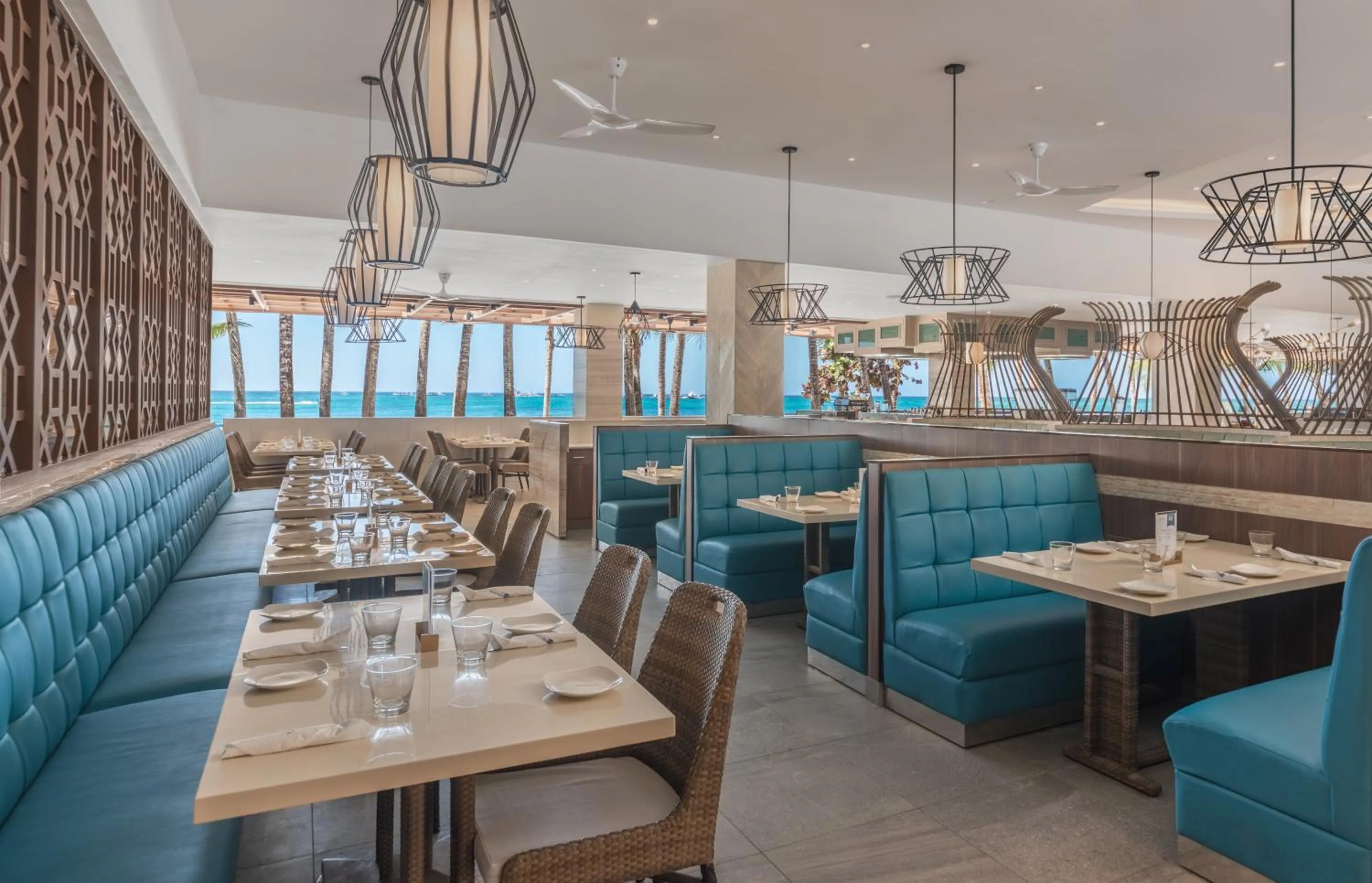 Buffet breakfast in Henann Palm Beach Resort