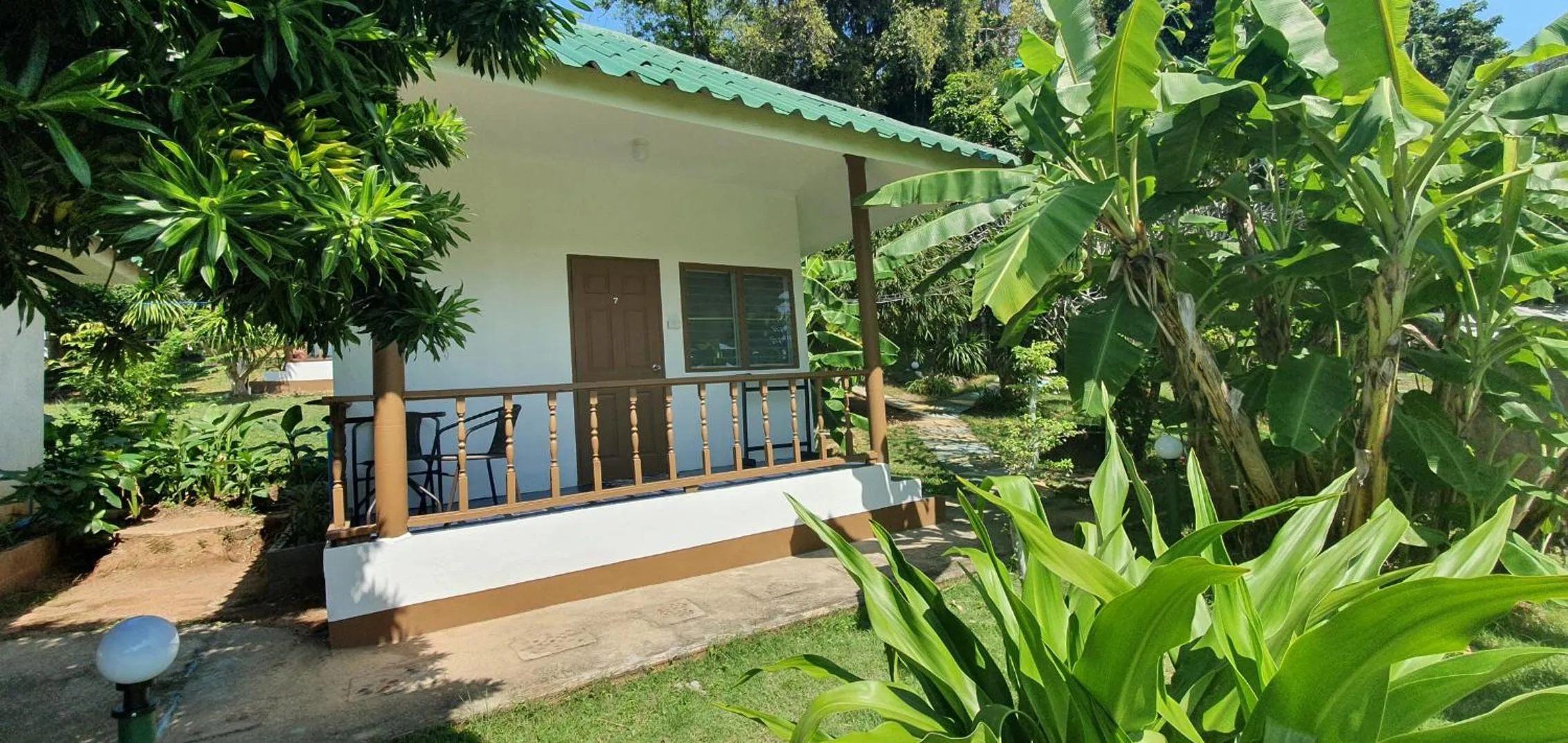Patio in Green Canyon Resort