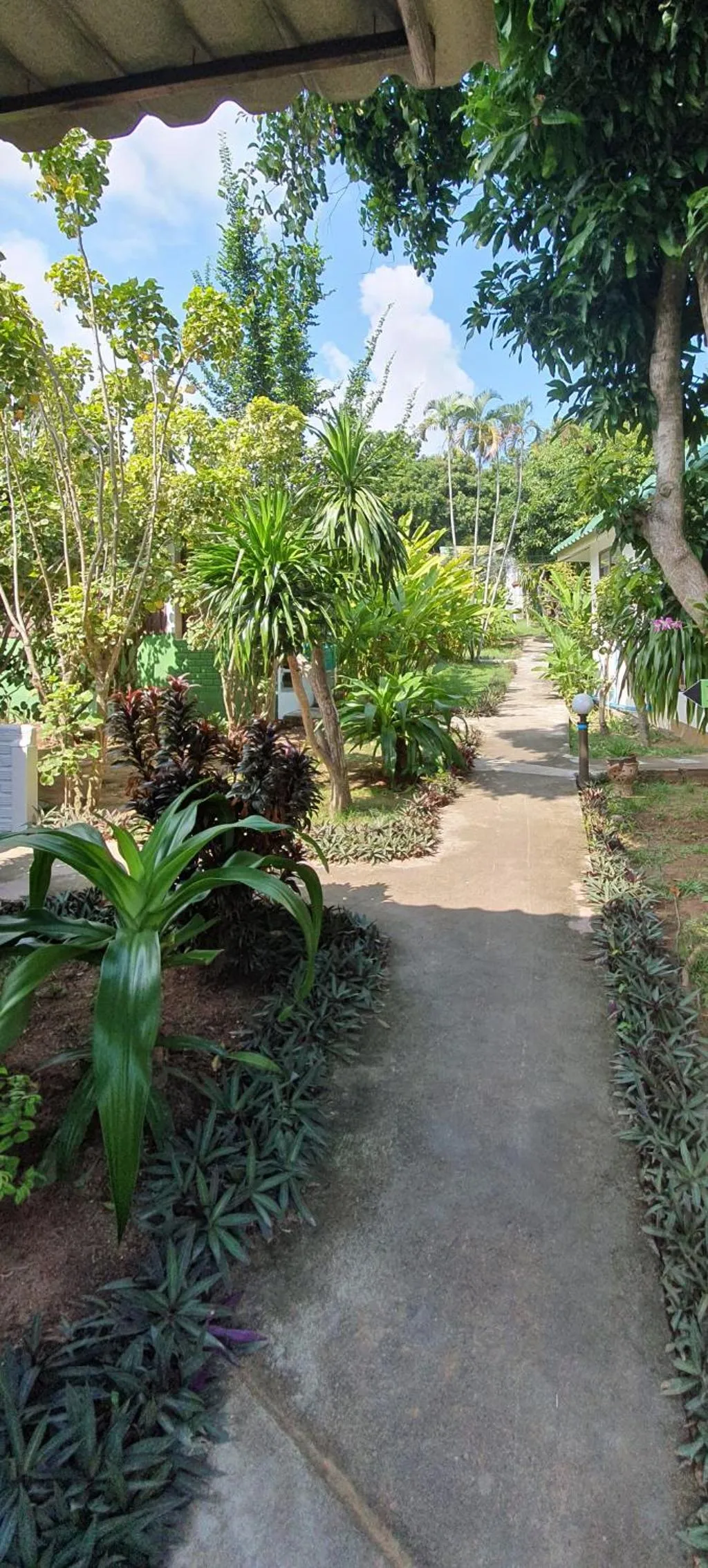 Garden in Green Canyon Resort