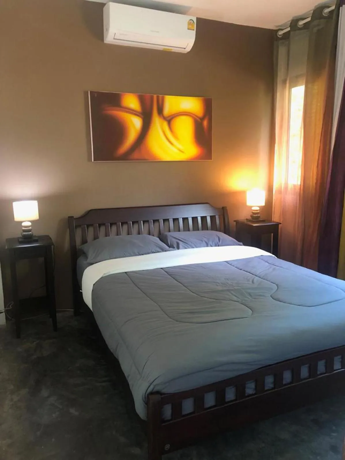 Bed in Green Canyon Resort