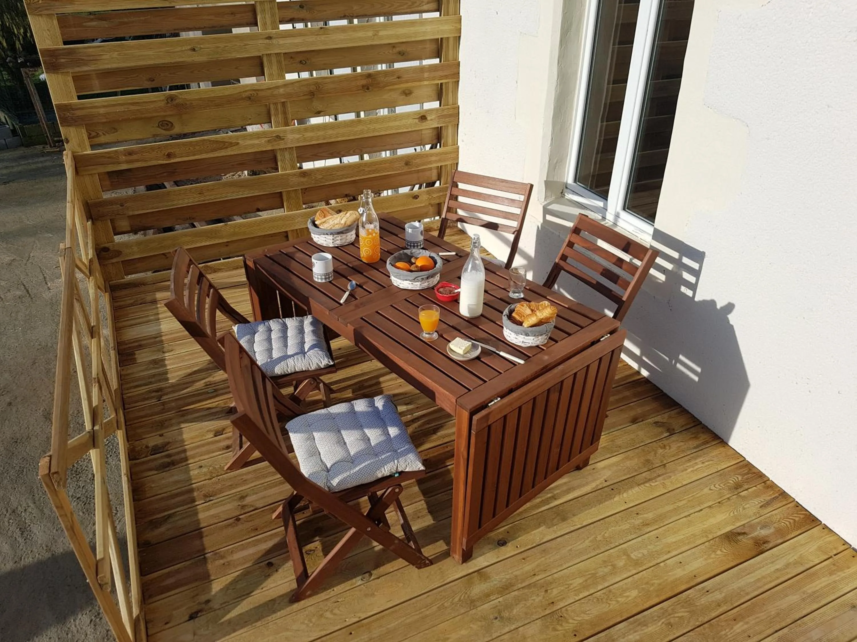 Breakfast in Les logis de la maisonnette