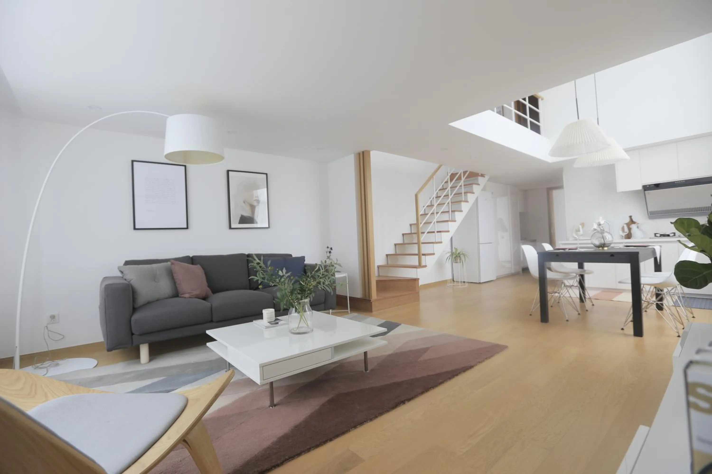 Living room in Lujiazui More Residence