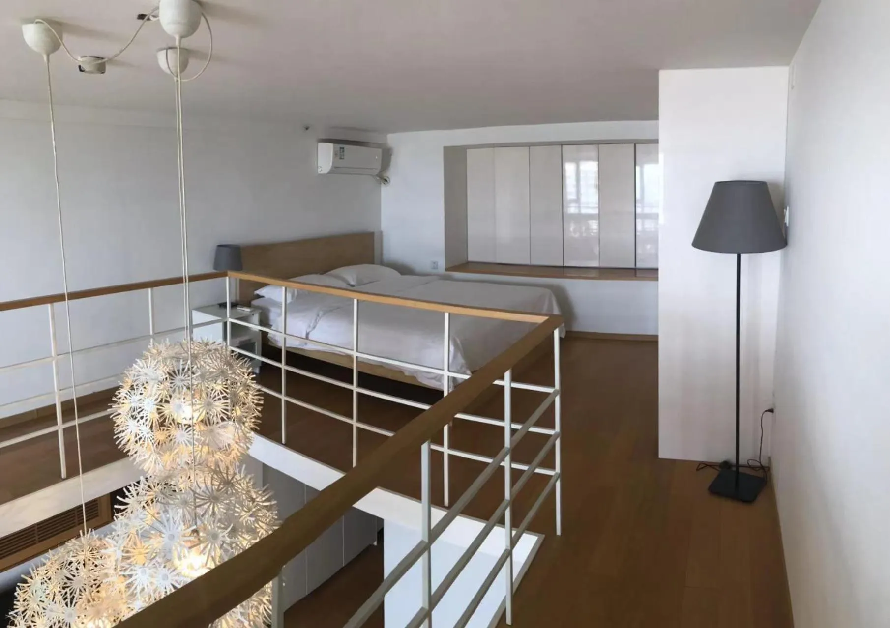 Bedroom, Bed in Lujiazui More Residence