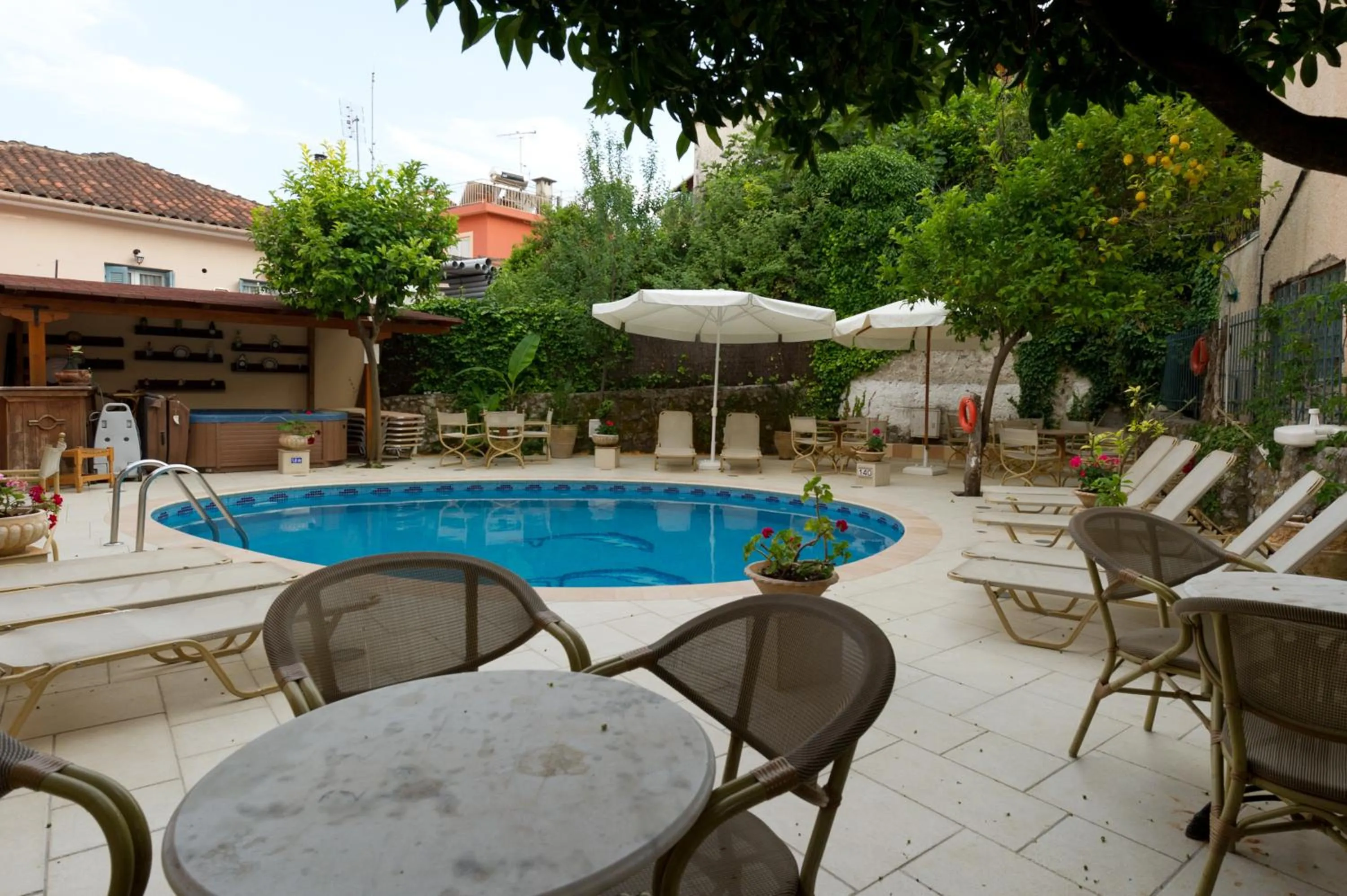 Swimming pool in Paradise Hotel