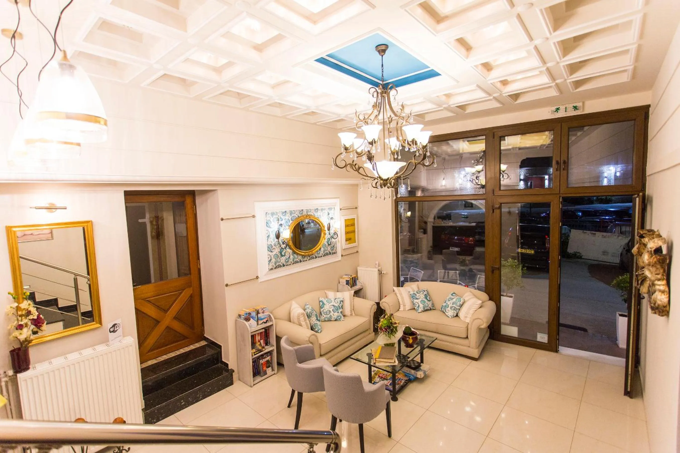 Lobby or reception in Paradise Hotel