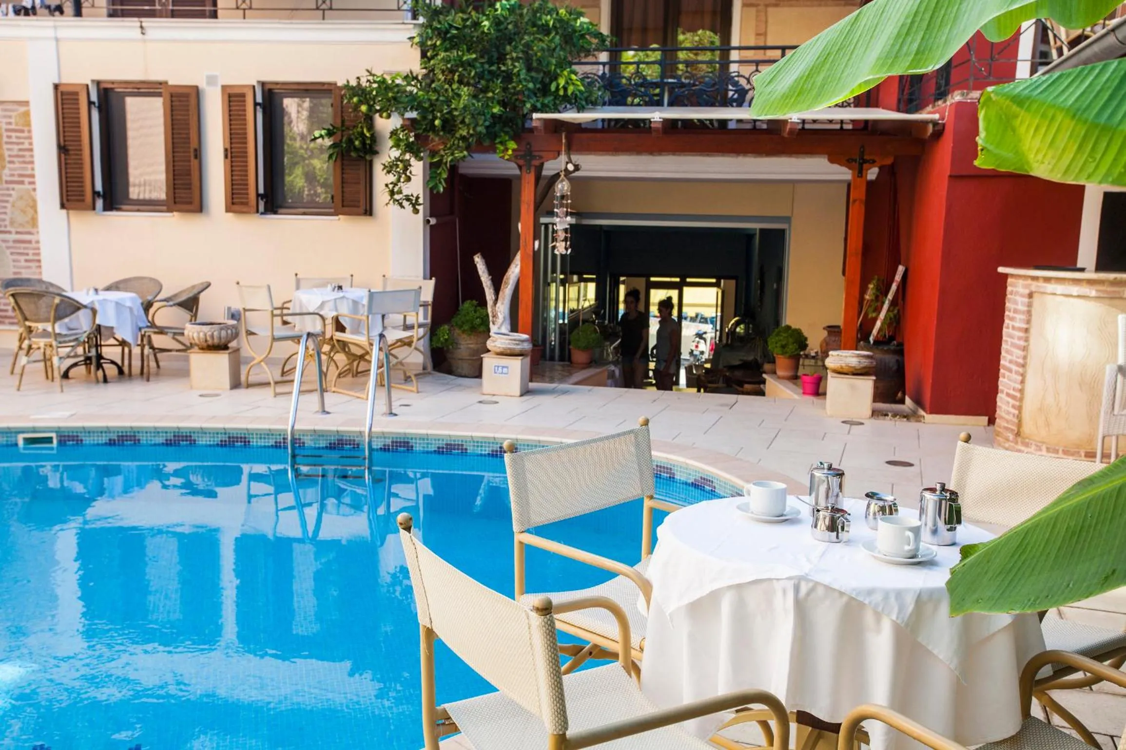 Property building in Paradise Hotel